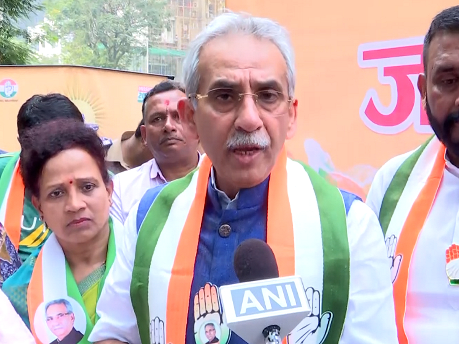 Congress leader Amin Patel (Photo/ANI)