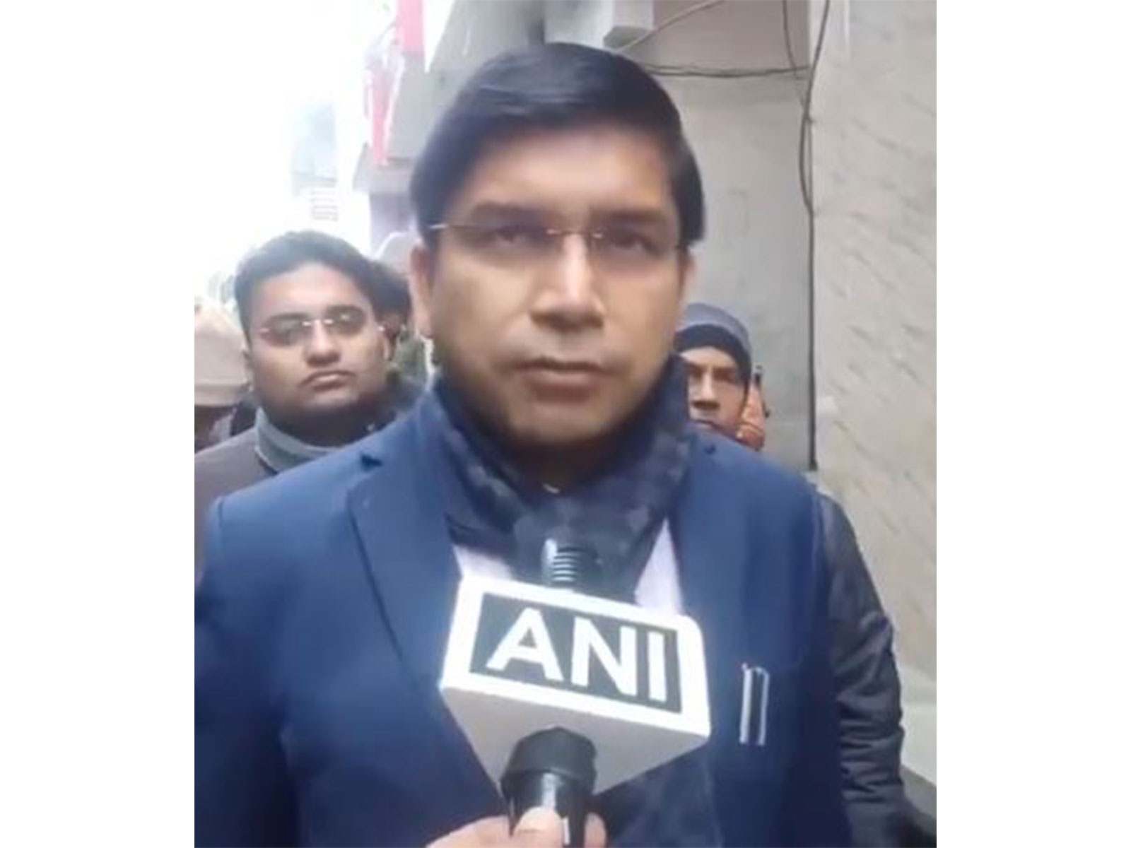 Sambhal District Magistrate Rajendra Pensia (Photo/ANI)