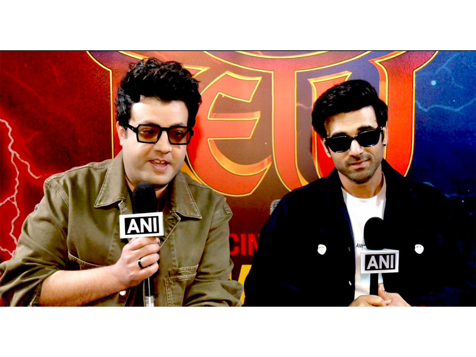Actors Varun Sharma, Pulkit Samrat (Image source: ANI)
