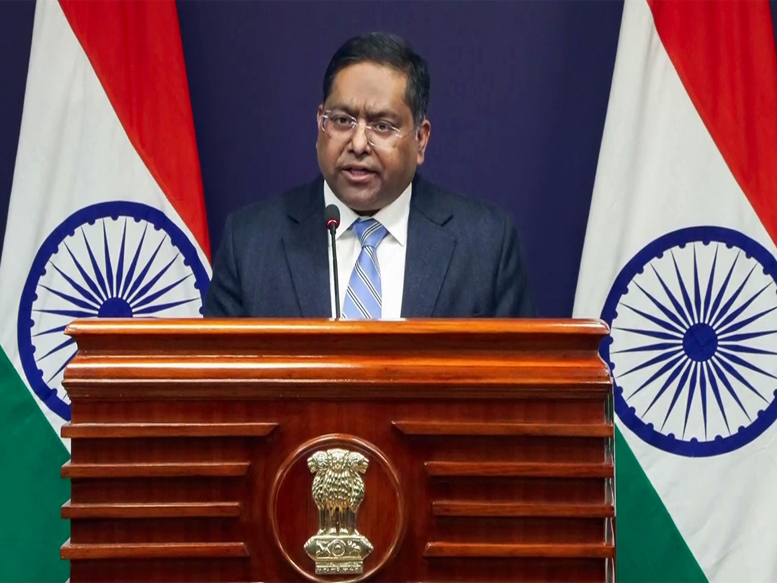 MEA Spokesperson Randhir Jaiswal (File Photo/ANI) MEA Spokesperson Randhir Jaiswal (File Photo/ANI)
