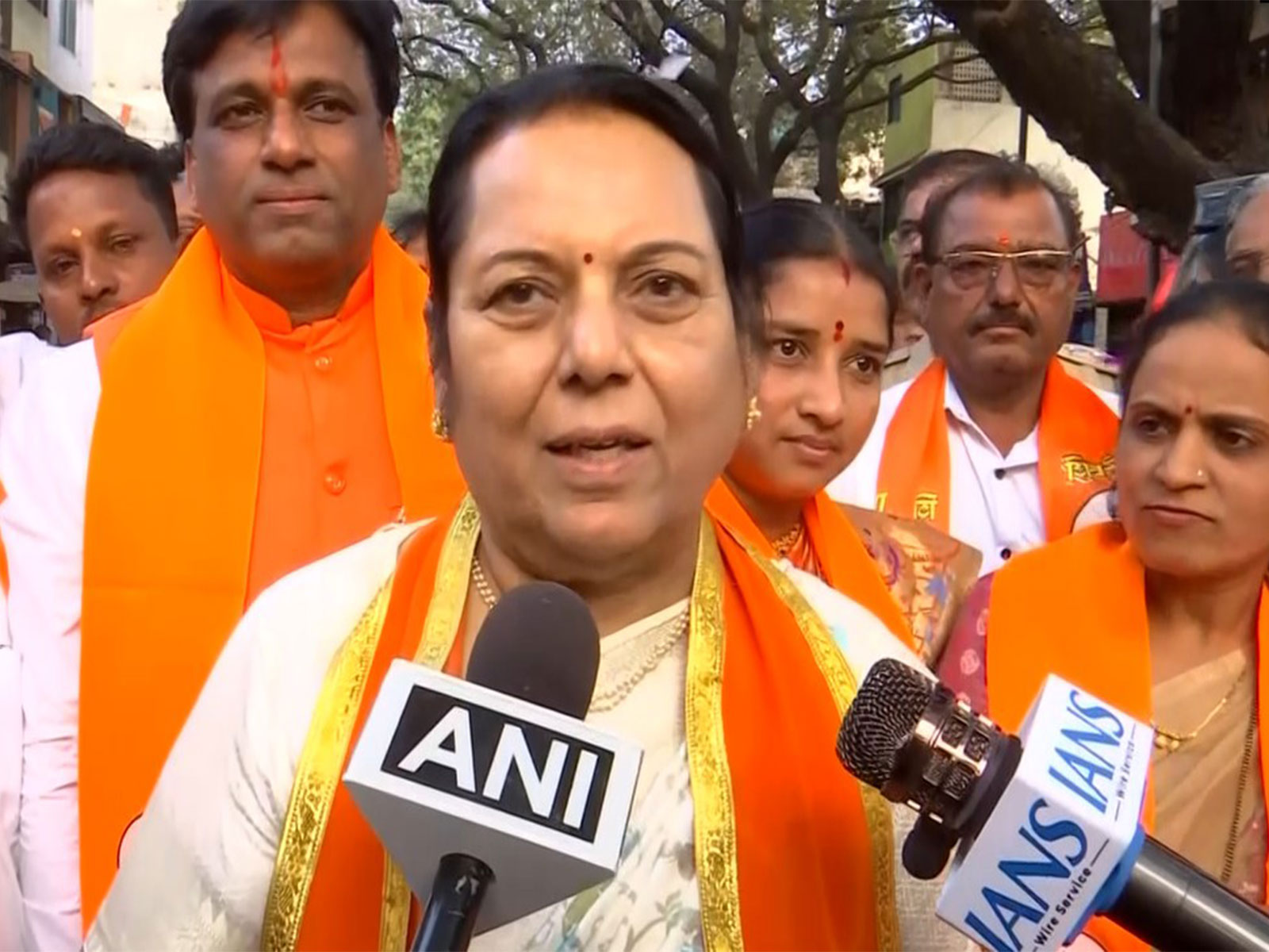 Shiv Sena leader Neelam Latika (Photo/ANI)