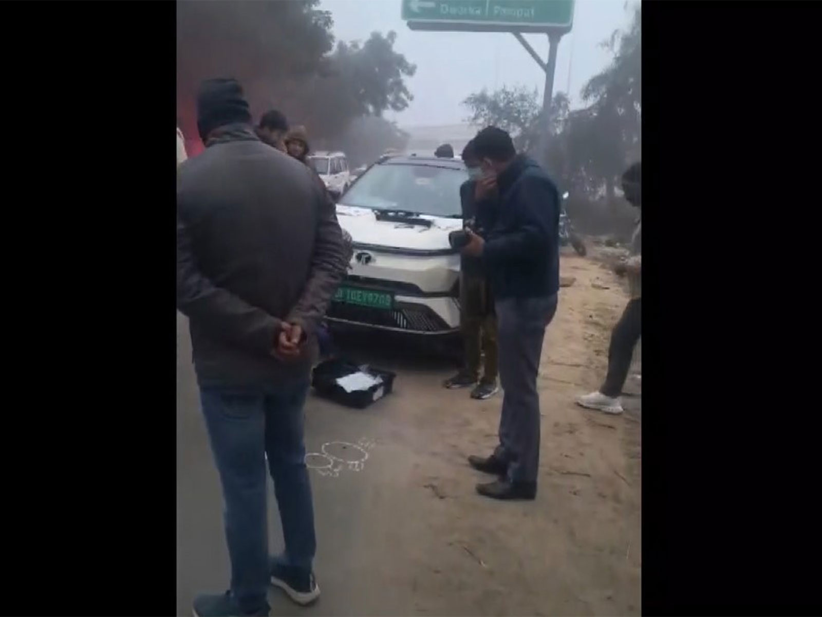 Visuals of encounter (Photo/Delhi Police)