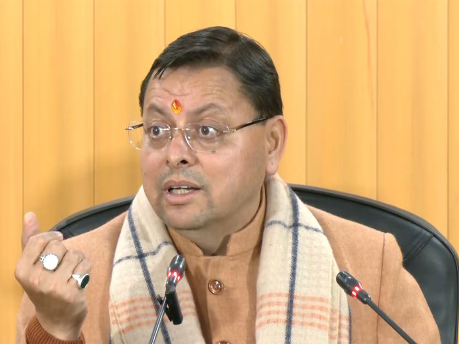 Uttarakhand CM Pushkar Singh Dhami (Photo/ANI) Uttarakhand CM Pushkar Singh Dhami (Photo/ANI)