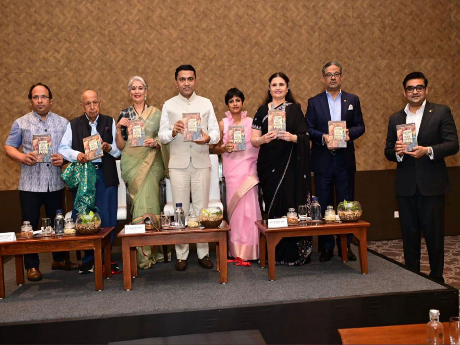 Book “History That India Ignored” launched in Goa (Photo/ANI)