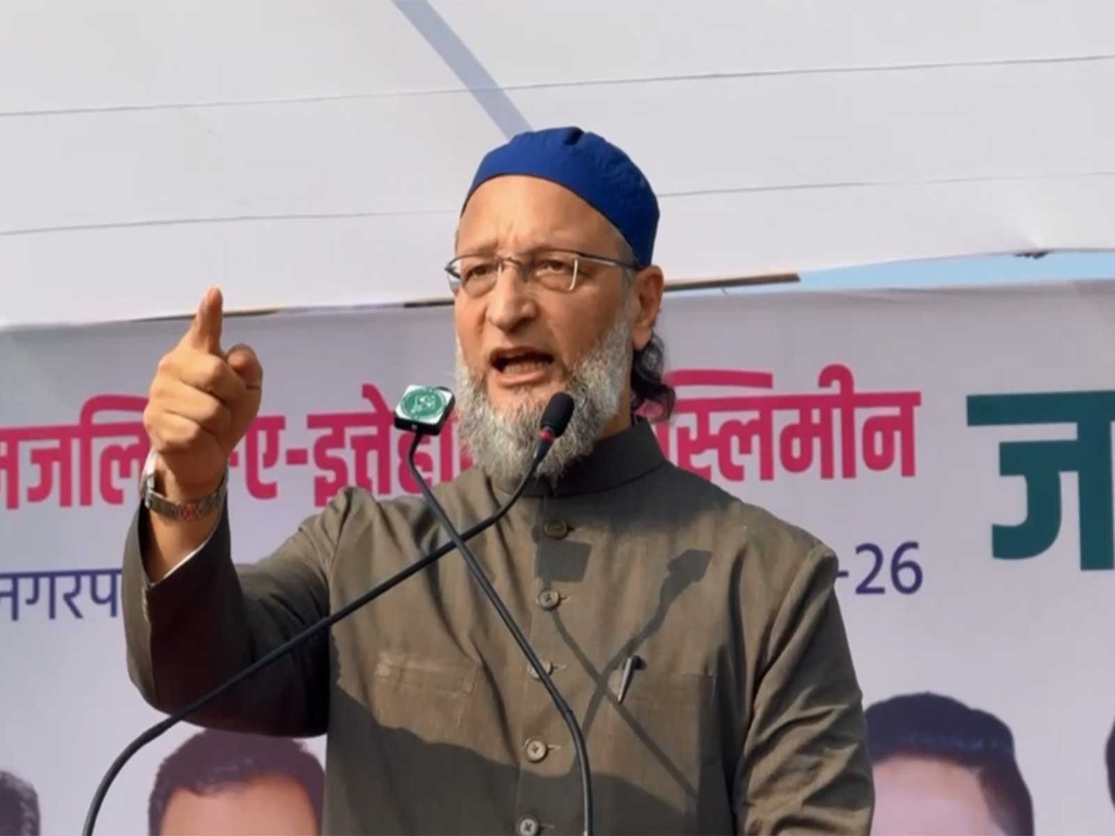 AIMIM Chief Asaduddin Owaisi (Photo/ANI)