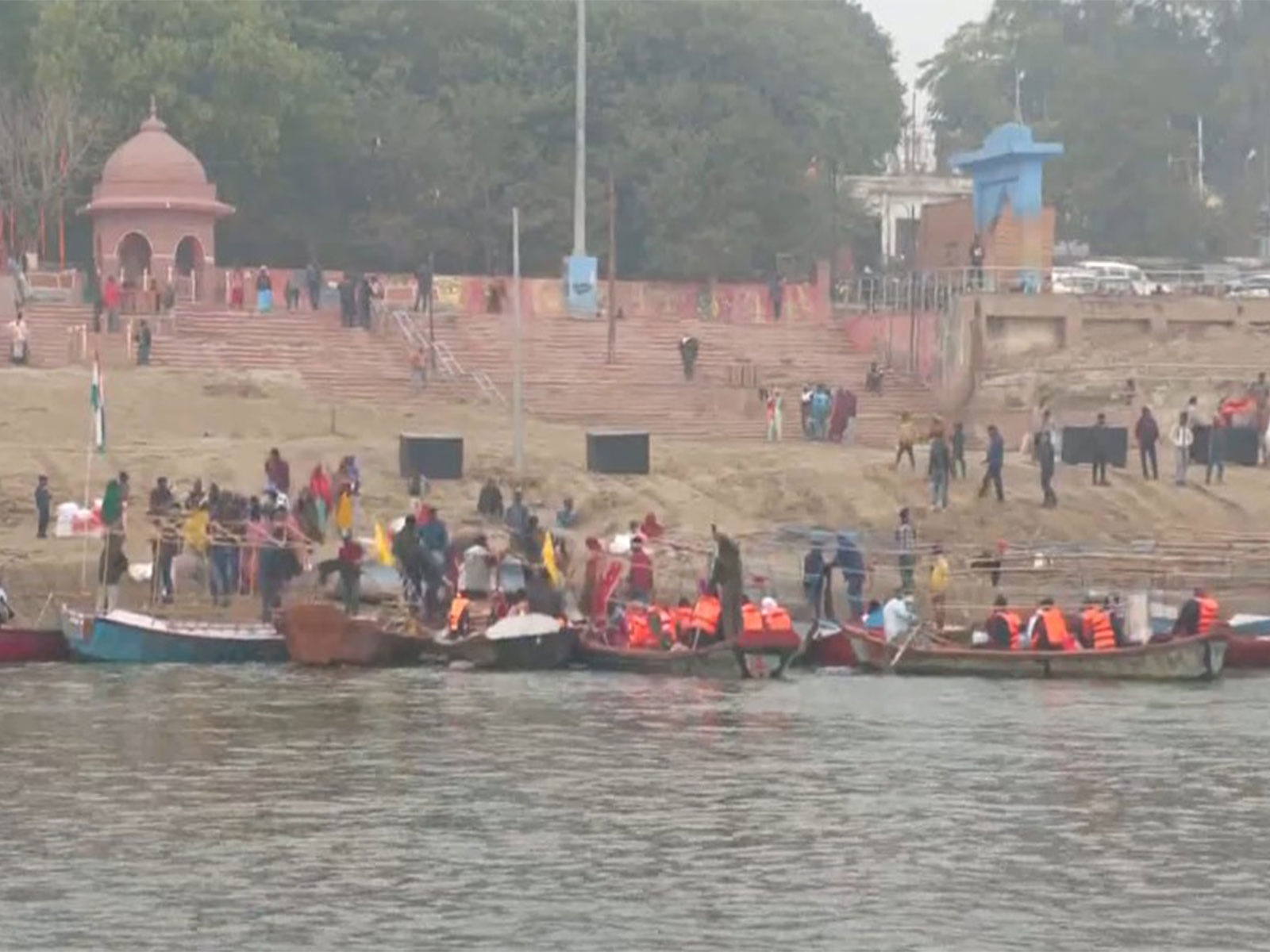 Water sports and water rides inaugurated for tourists, Prayagraj (Photo/ANI)