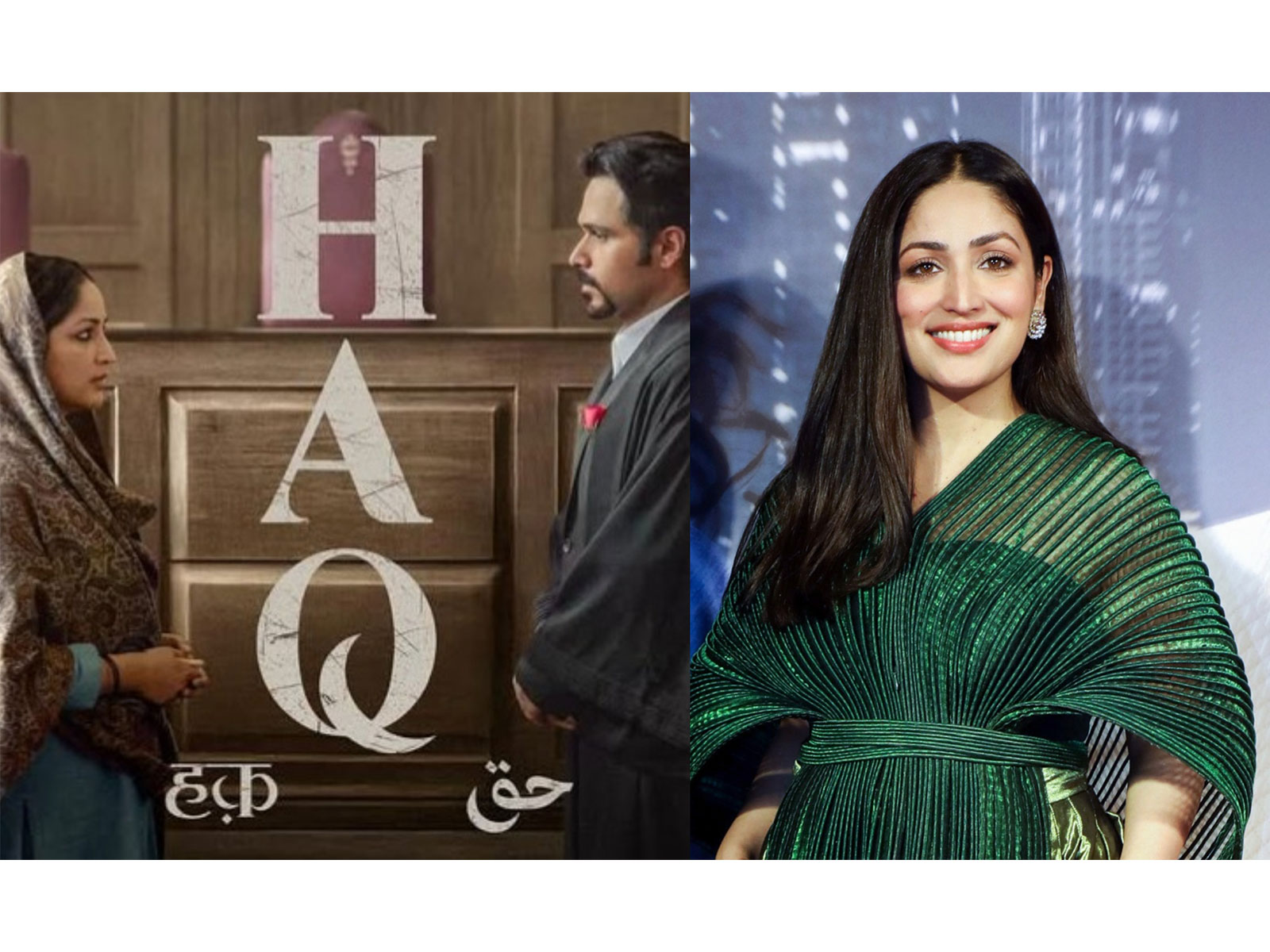 Yami Gautam reacts to 'HAQ' response (Photo/ANI/Instagram@yamigautam)