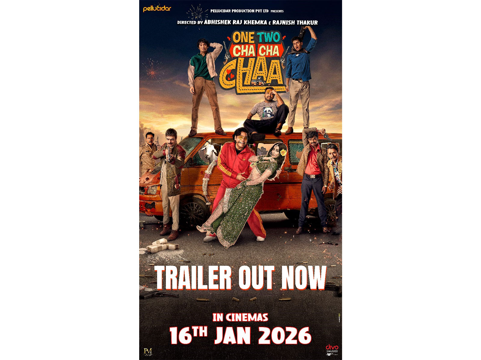 One Two Cha Cha Chaa trailer hints at a wild road trip where every situation turns into comedy: Releases on 16th January One Two Cha Cha Chaa trailer hints at a wild road trip where every situation turns into comedy: Releases on 16th January
