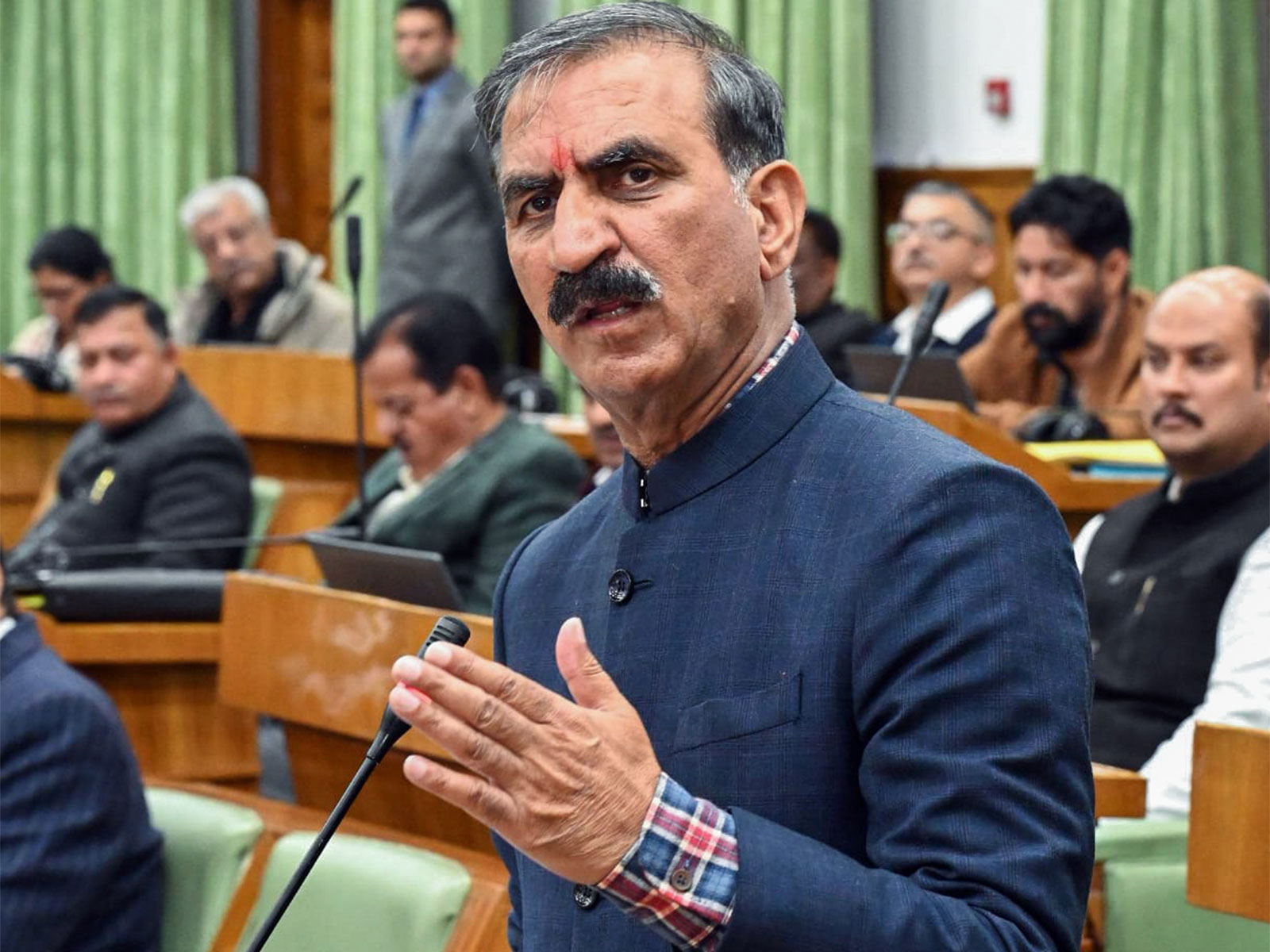Himachal Pradesh CM Thakur Sukhvinder Singh Sukhu (File Photo/ ANI)