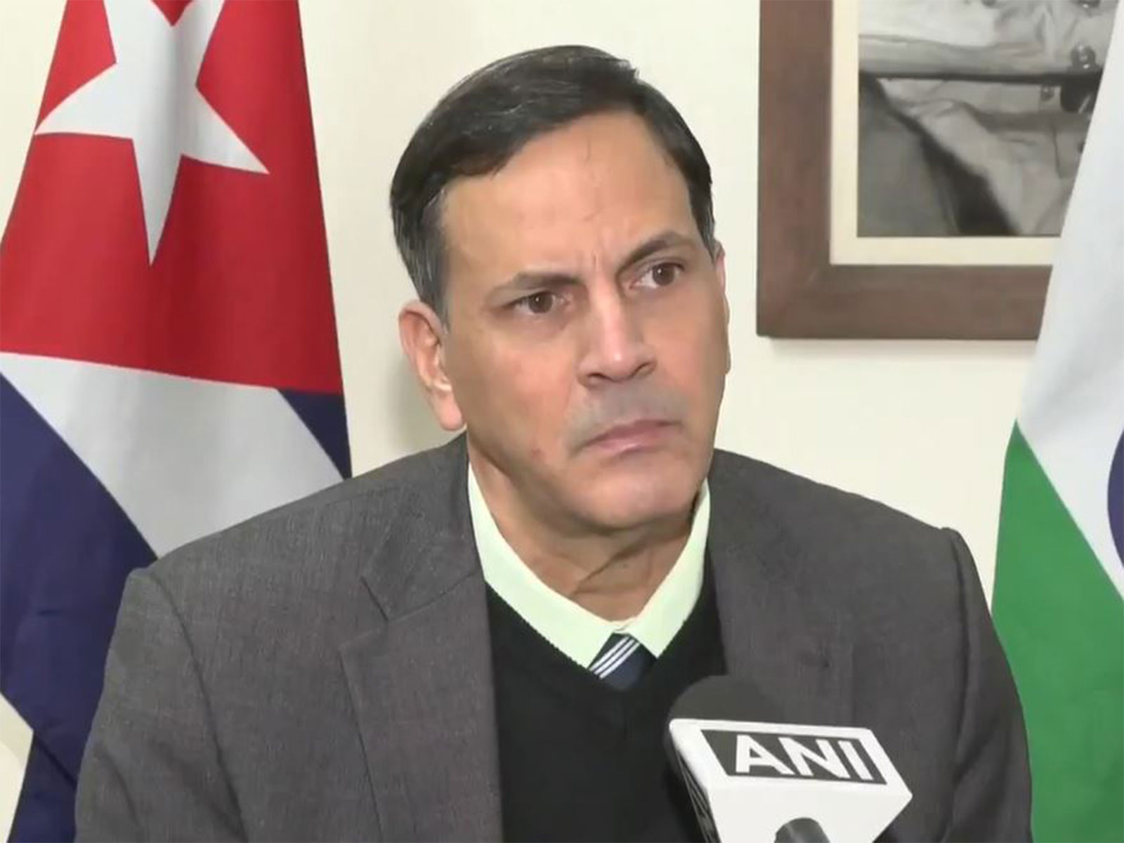 Cuban Ambassador to India, Juan Carlos Marsan Aguilera (Photo/ANI) Cuban Ambassador to India, Juan Carlos Marsan Aguilera (Photo/ANI)