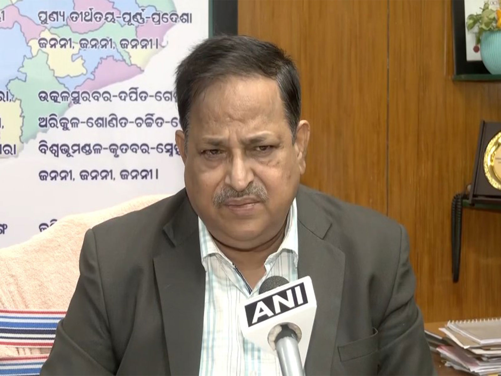 Odisha’s Director of Public Health, Dr Nilkantha Mishra (Photo/ANI)