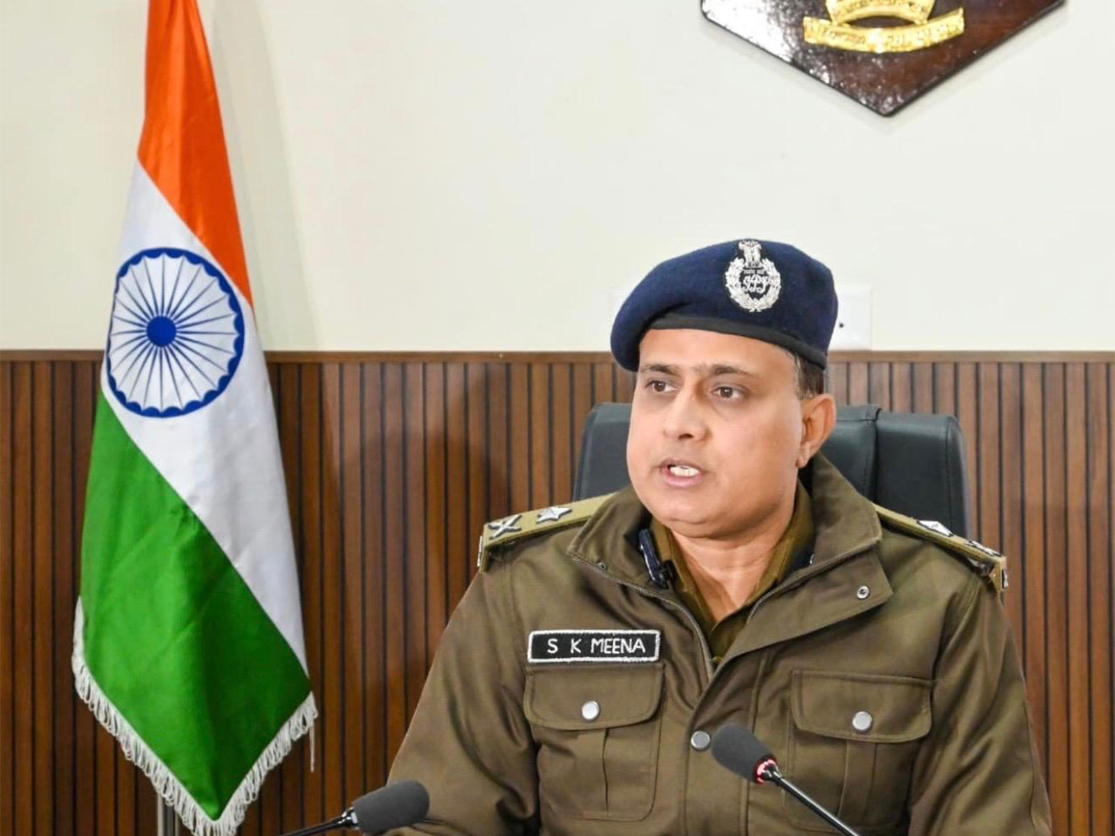 Sunil Kumar Meena, Inspector General of Police, Uttarakhand (Photo/ANI),