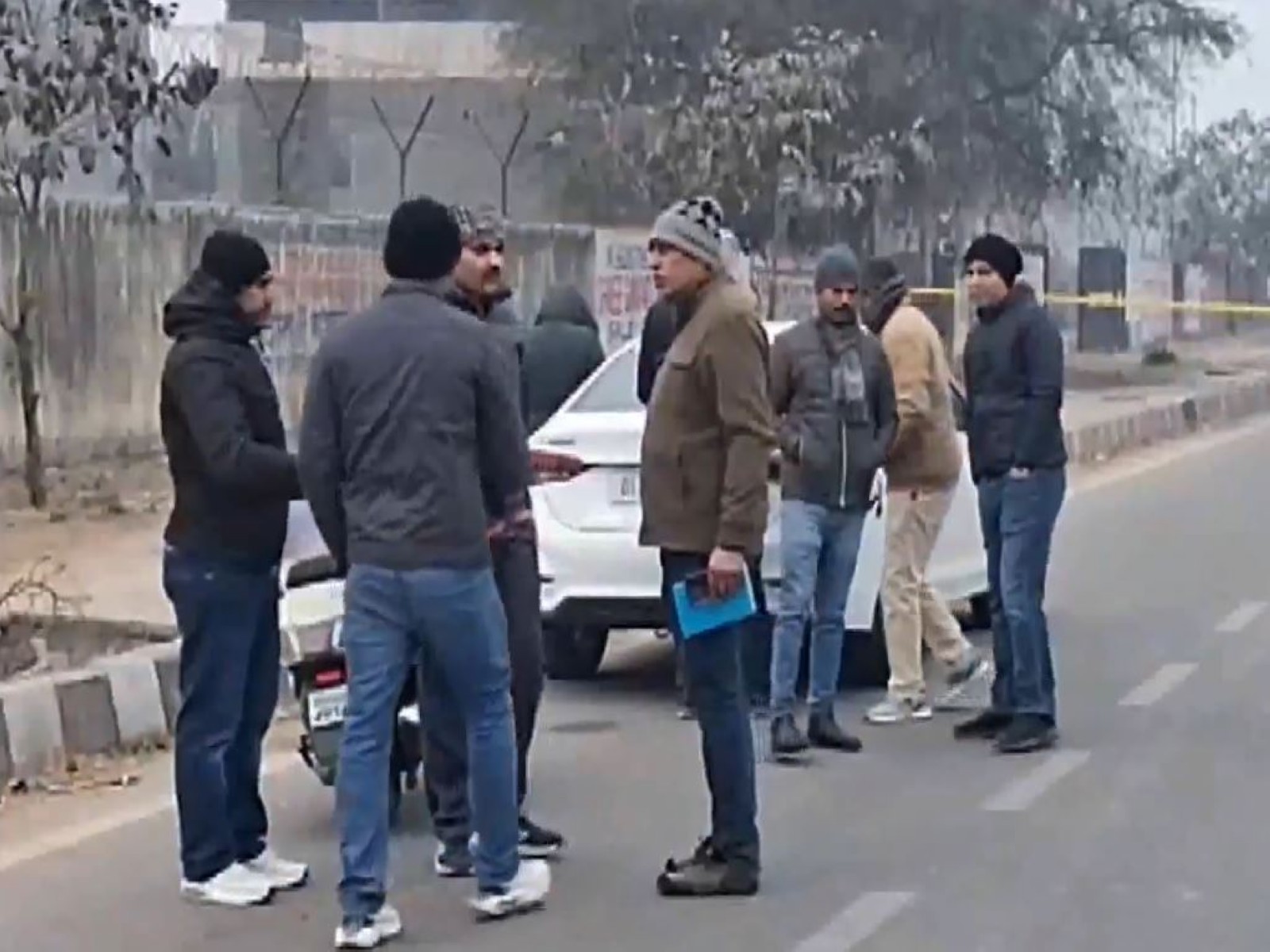 Two criminals arrested after police encounter in Delhi’s Ghazipur (Photo/ANI) Two criminals arrested after police encounter in Delhi’s Ghazipur (Photo/ANI)