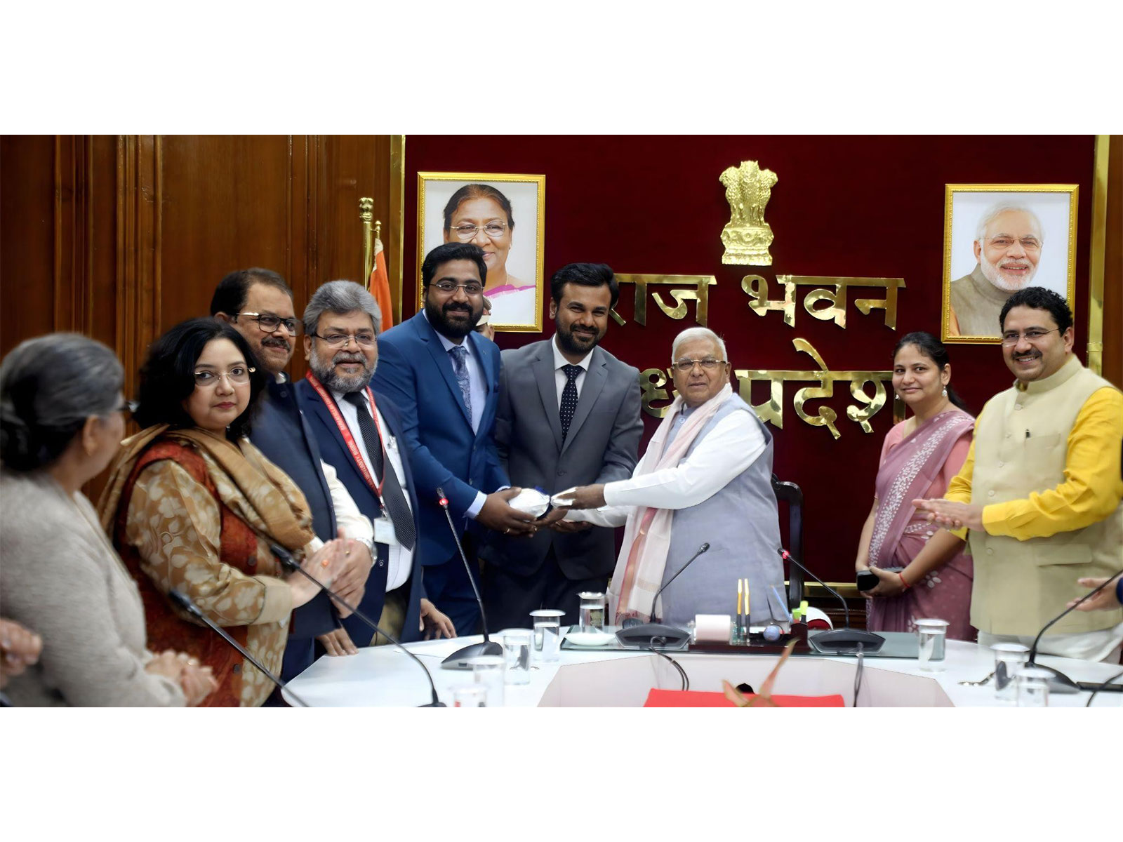 Signing of MoU between Edu Chain & the Government of Madhya Pradesh