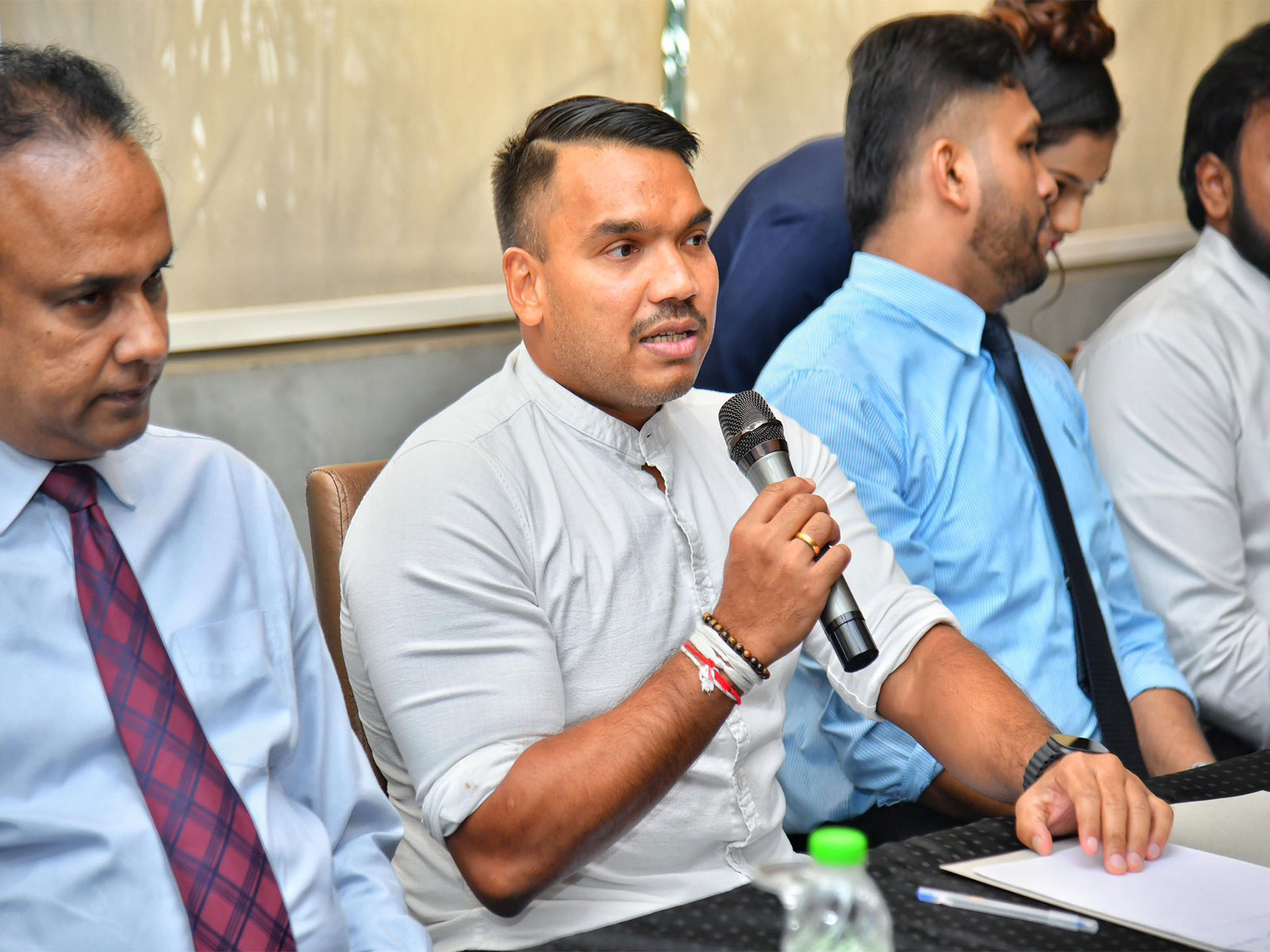 Sri Lankan Member of Parliament Namal Rajapaksa (Photo/@RajpaksaNamal) Sri Lankan Member of Parliament Namal Rajapaksa (Photo/@RajpaksaNamal)