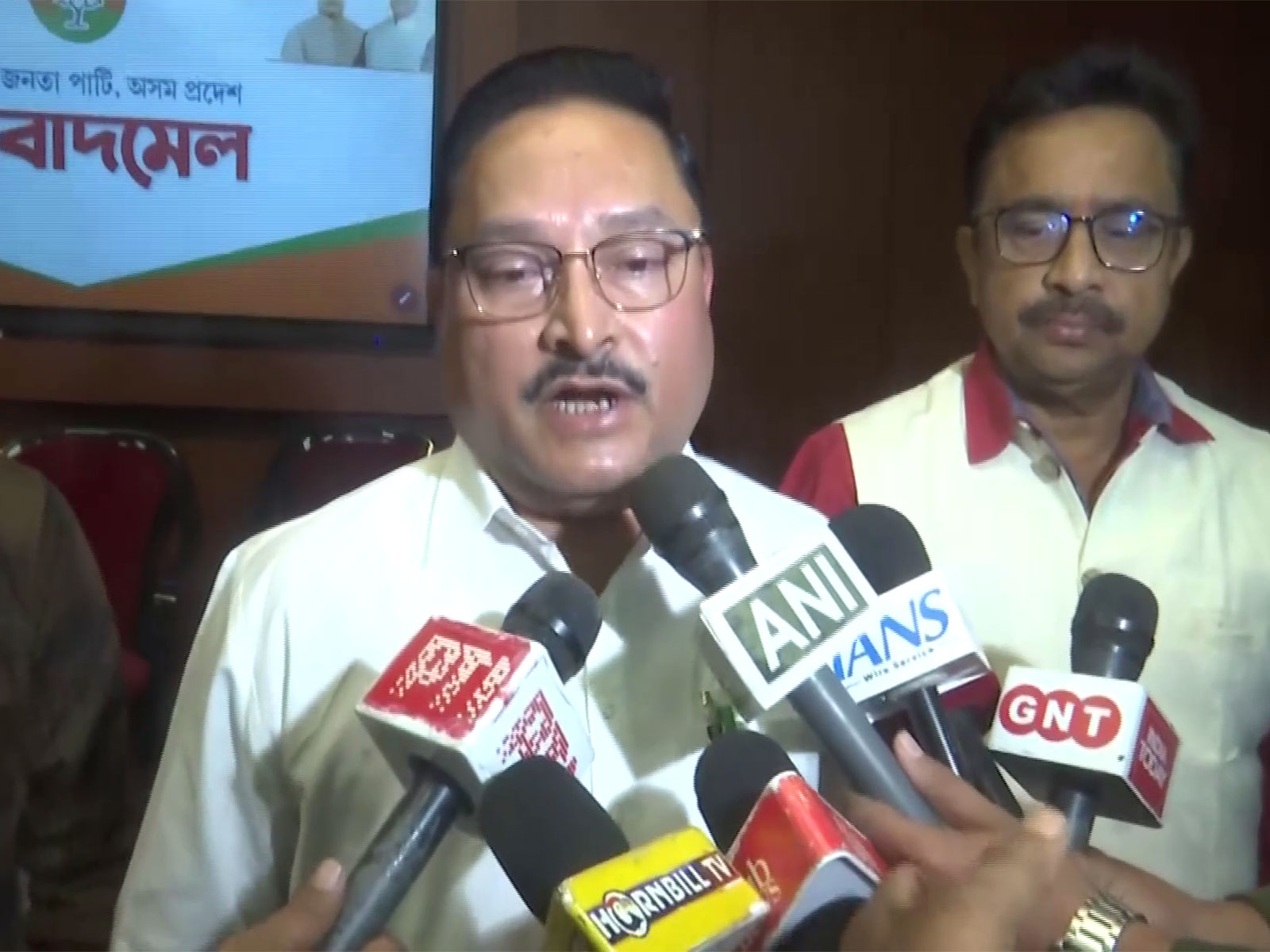 Assam BJP President Dilip Saikia (Photo/ANI)