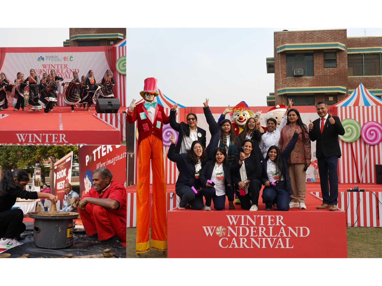 Sharda World School brings learning to life at its Winter Wonderland Carnival