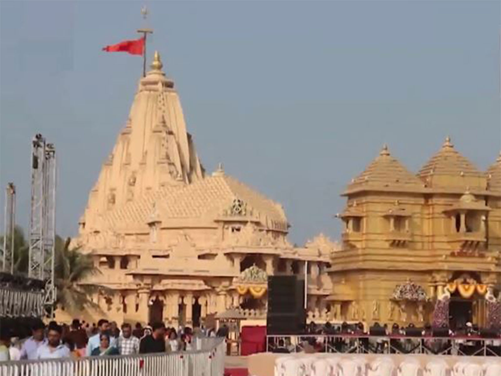 The Shree Somnath Temple( Photo/ANI) The Shree Somnath Temple( Photo/ANI)