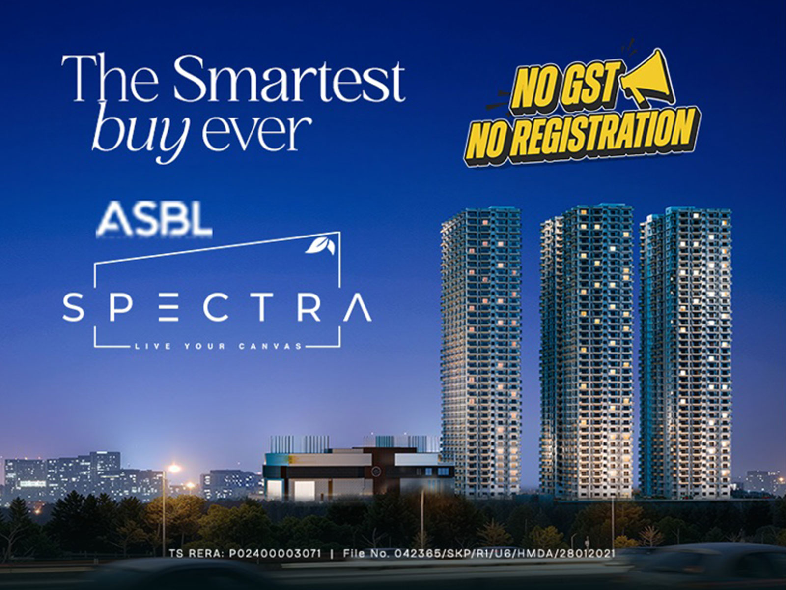 A Ready to Move In Home Where You Don’t Pay GST or Registration: ASBL Spectra