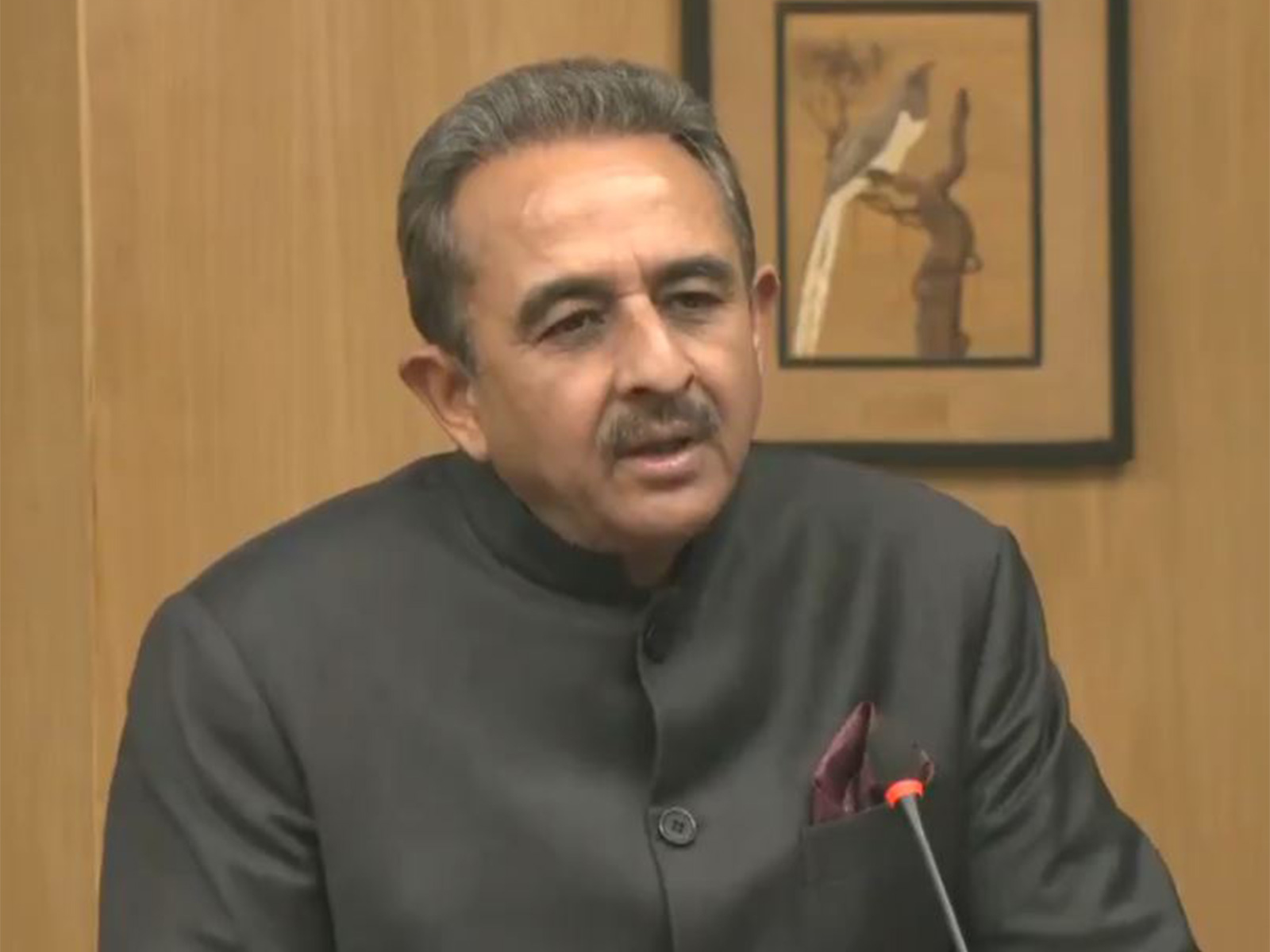 Union Minister of State for External Affairs Kirti Vardhan Singh (Photo/ANI)