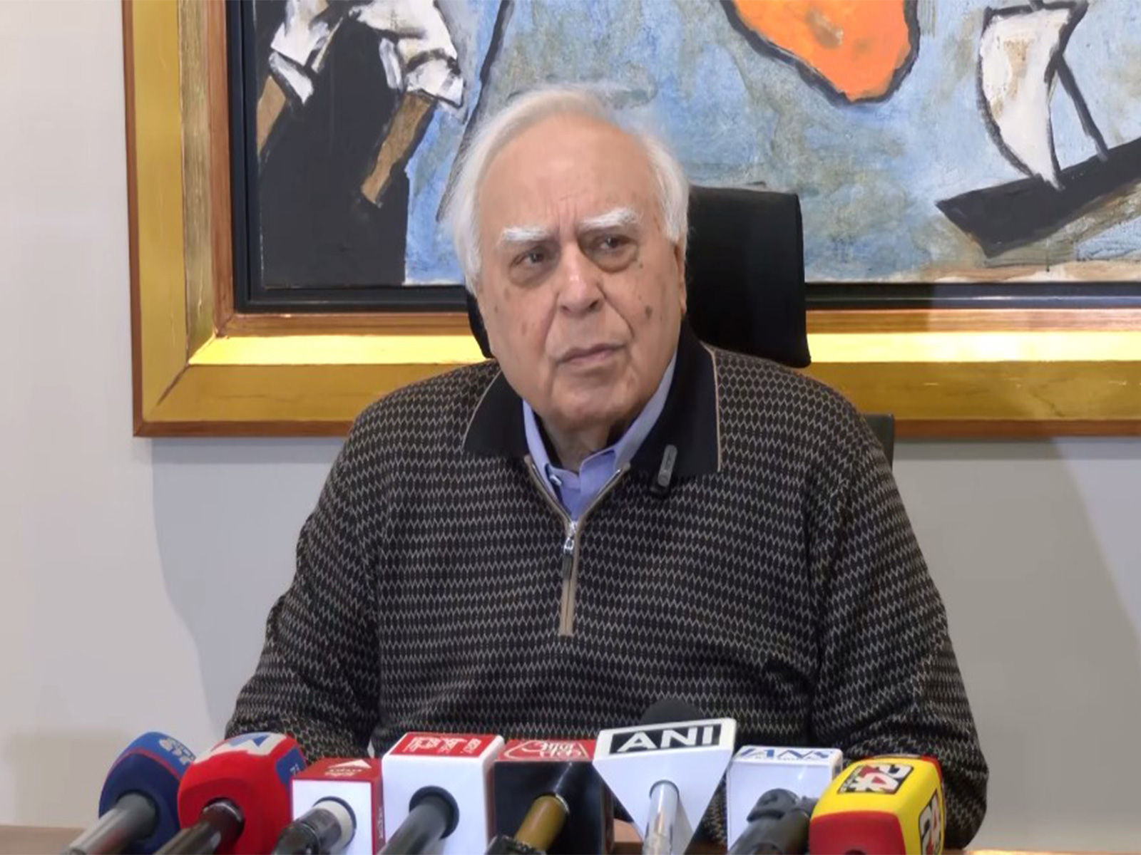 Rajya Sabha MP Kapil Sibal (Photo/ANI)