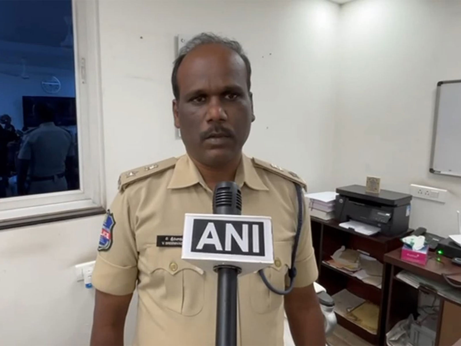 DCP V. Sreenivasulu (Photo/ANI) DCP V. Sreenivasulu (Photo/ANI)