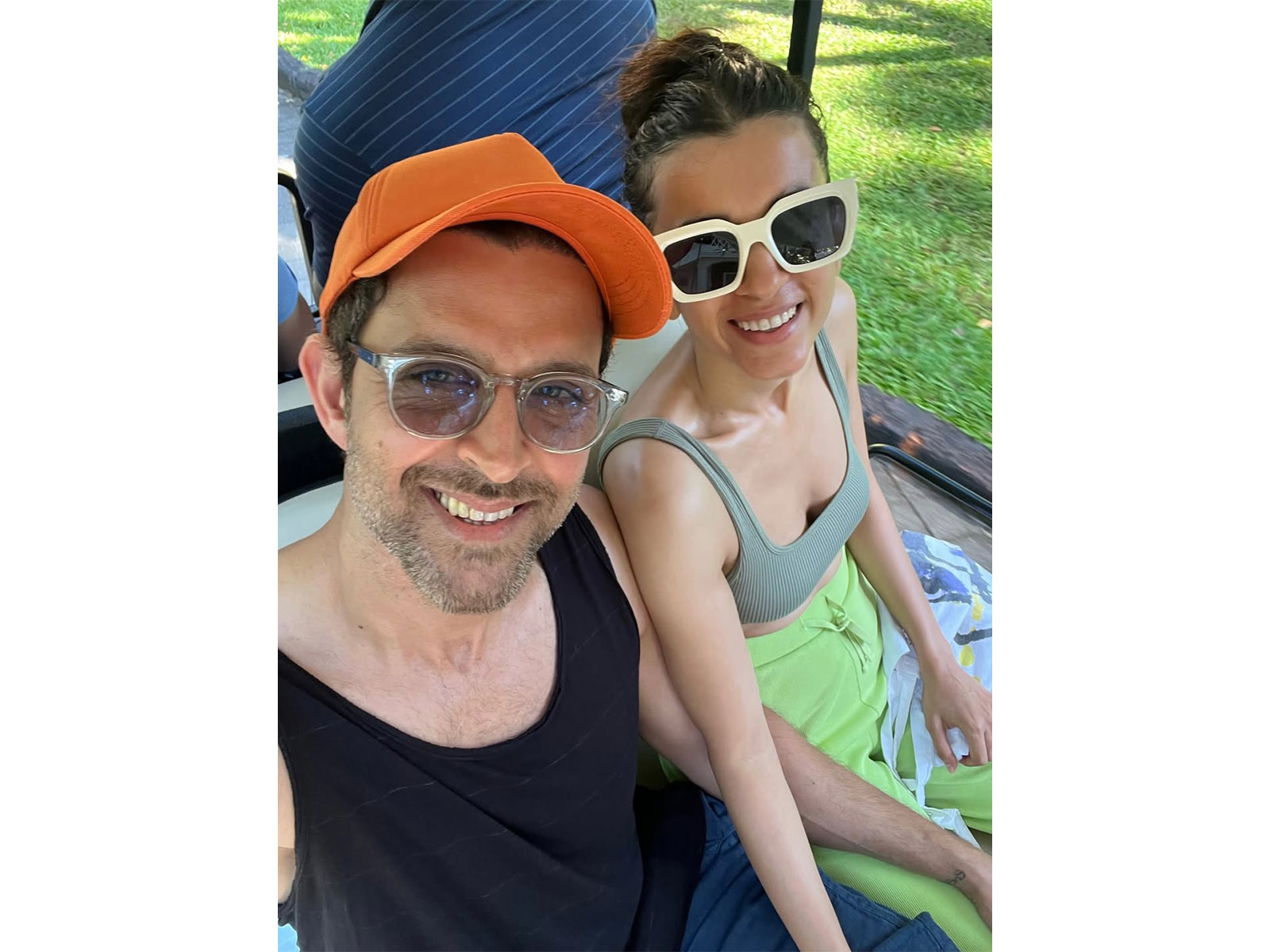 Saba Azad with Hrithik Roshan (Photo/instagram/@sabazad) Saba Azad with Hrithik Roshan (Photo/instagram/@sabazad)