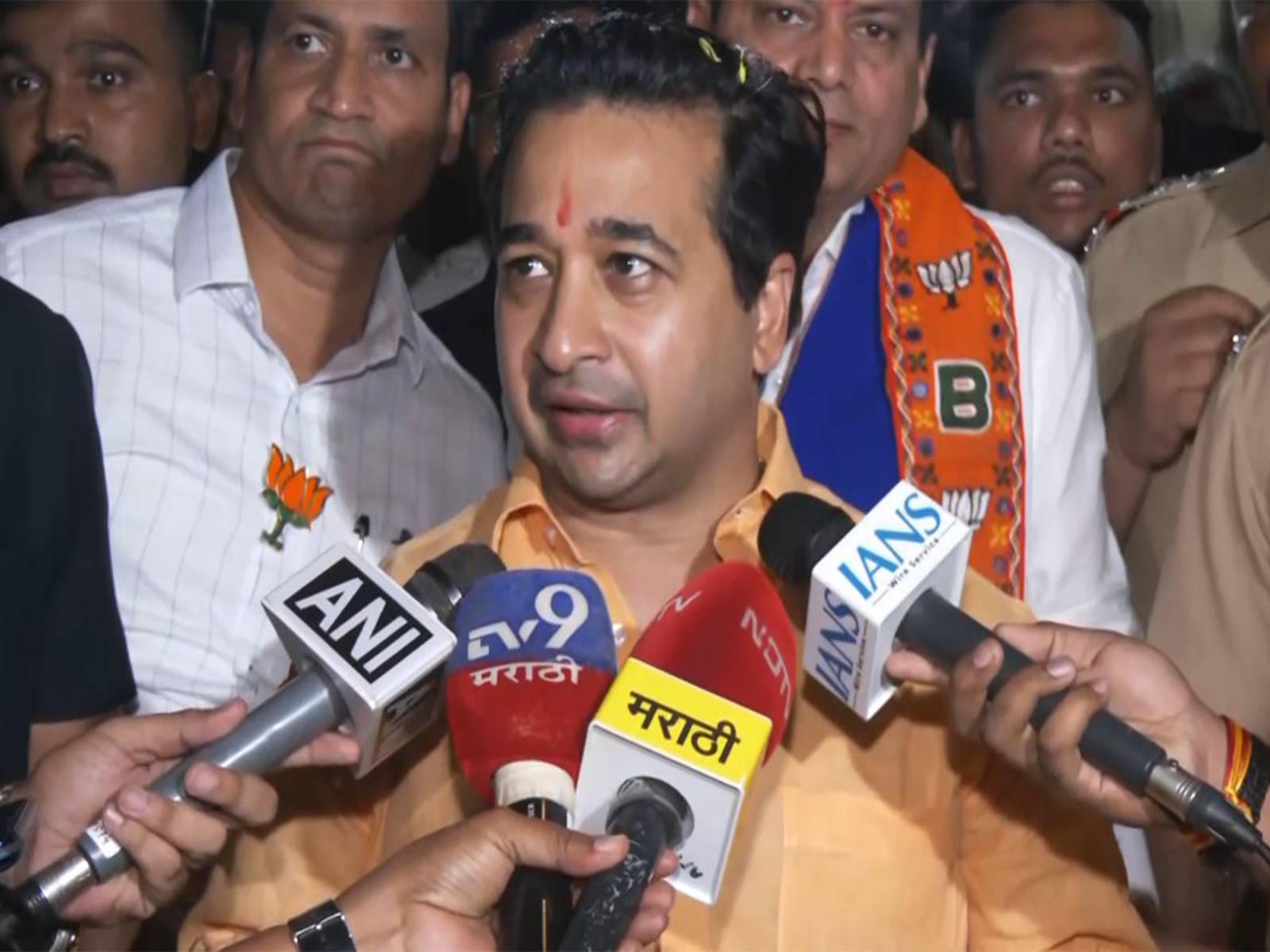 BJP leader Nitish Rane (Photo/ANI) BJP leader Nitish Rane (Photo/ANI)