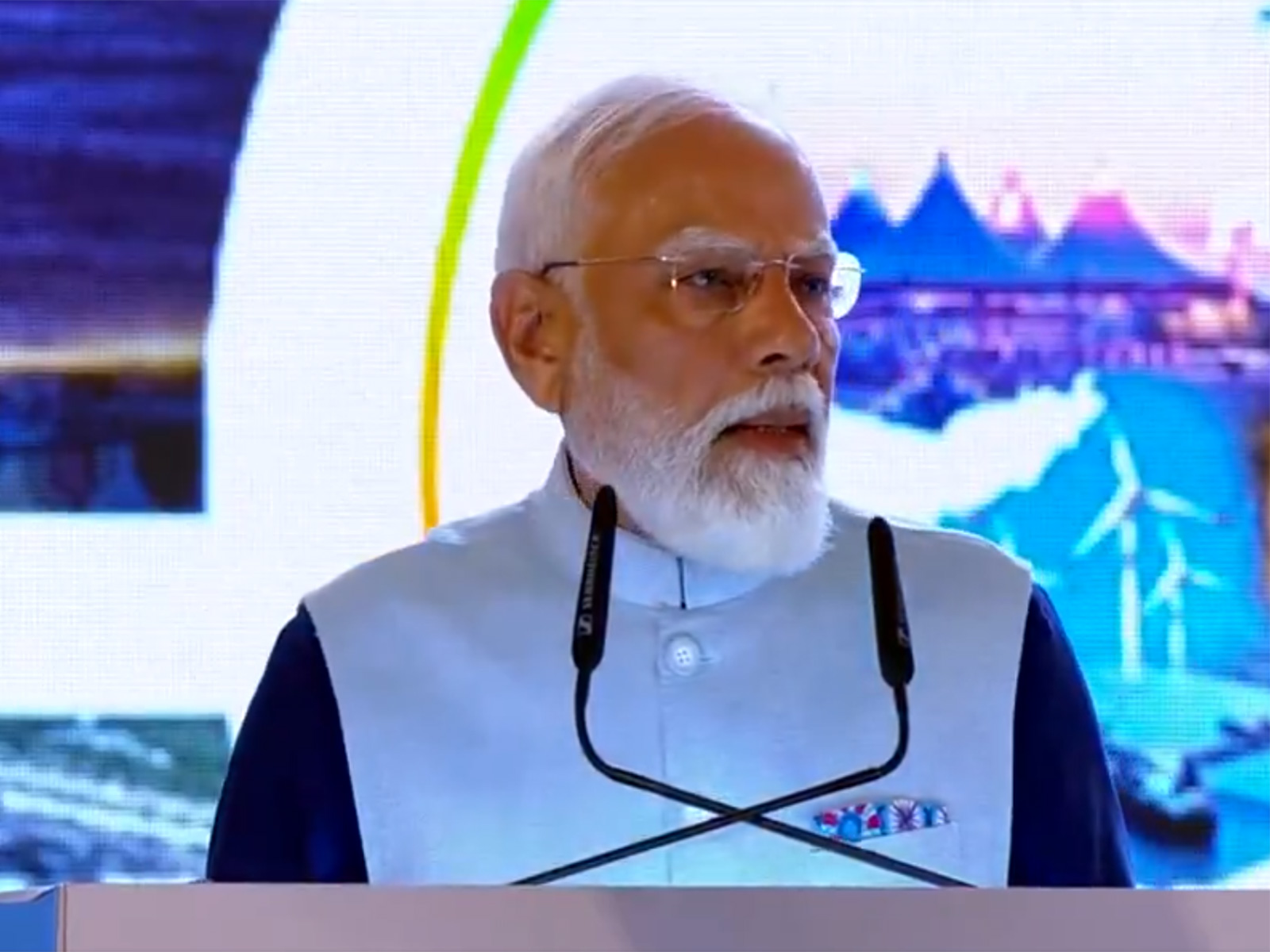 Prime Minister Narendra Modi at Vibrant Gujarat Regional Conference (Photo/ANI) Prime Minister Narendra Modi at Vibrant Gujarat Regional Conference (Photo/ANI)