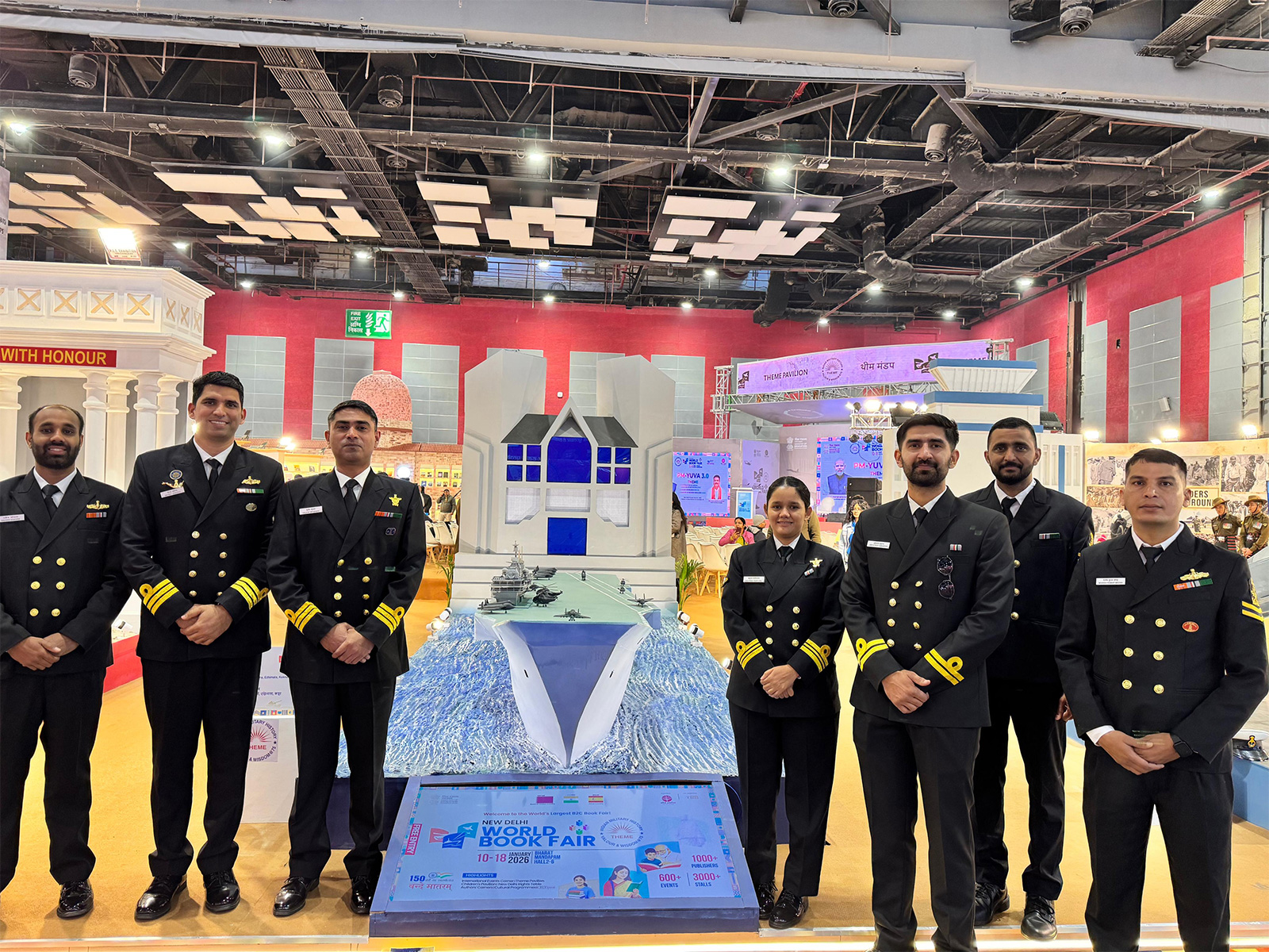 Indian Navy showcases India’s Maritime legacy at World Book Fair (Photo/PIB)