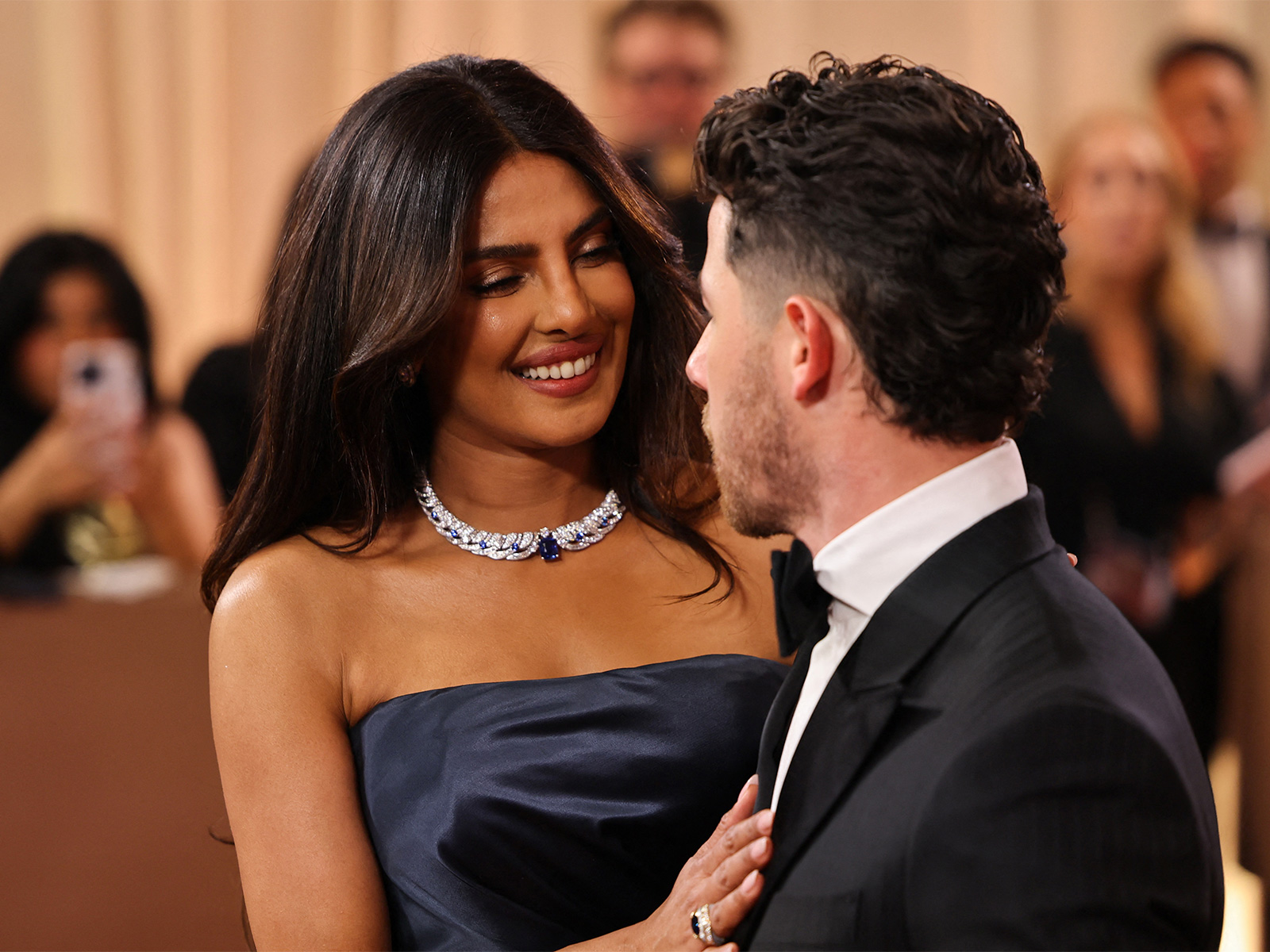 Golden Globes 2026: Priyanka Chopra, Nick Jonas serve major couple goals in coordinated looks