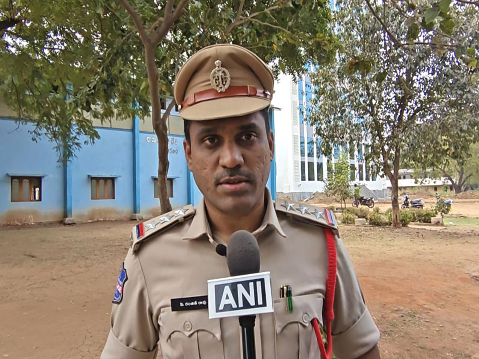 P. Ranjith Rao, Circle Inspector (CI), Shayampet Police Station (Photo/ANI) P. Ranjith Rao, Circle Inspector (CI), Shayampet Police Station (Photo/ANI)