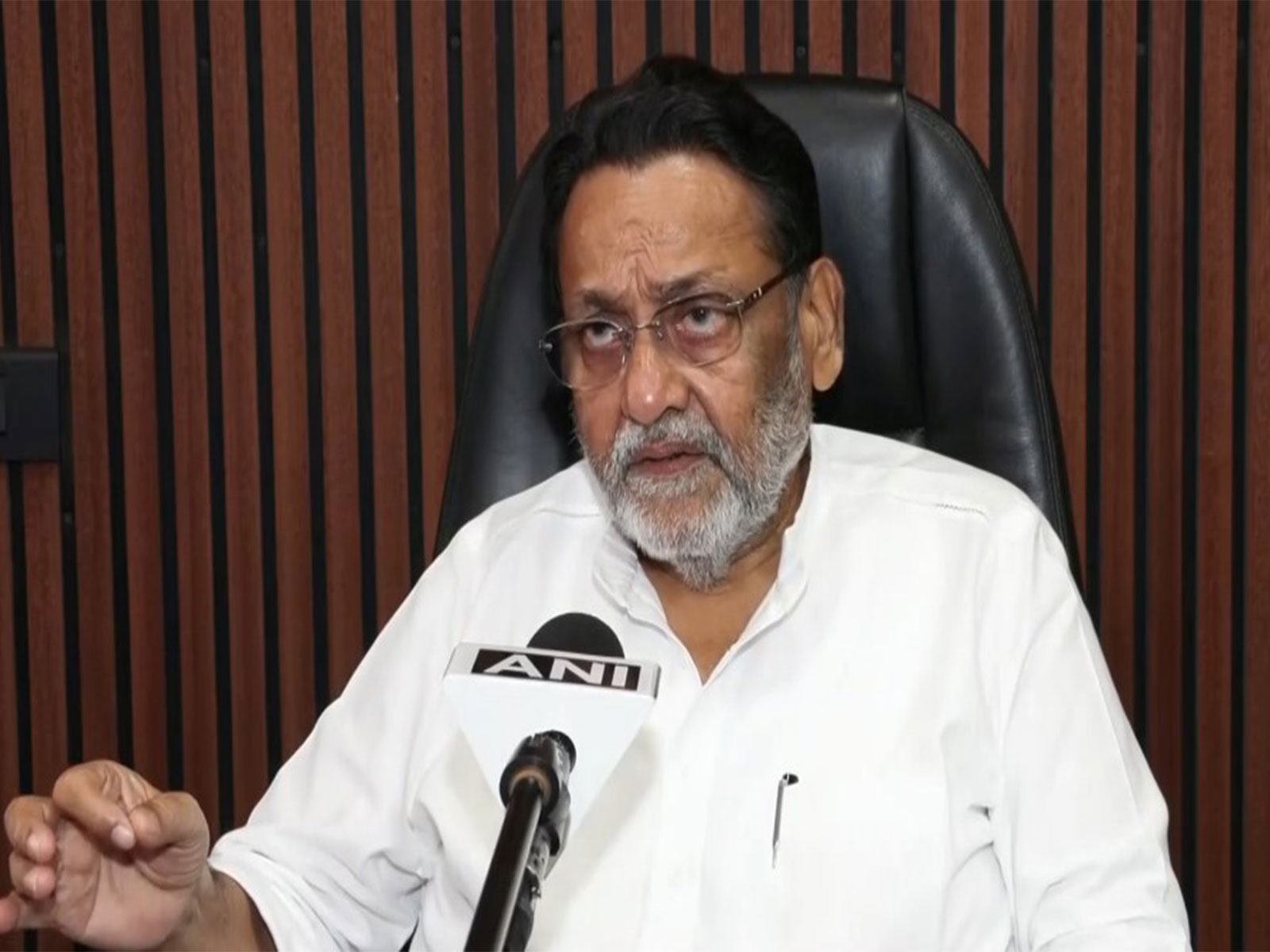 Nationalist Congress Party leader Nawab Malik (Photo/ANI)