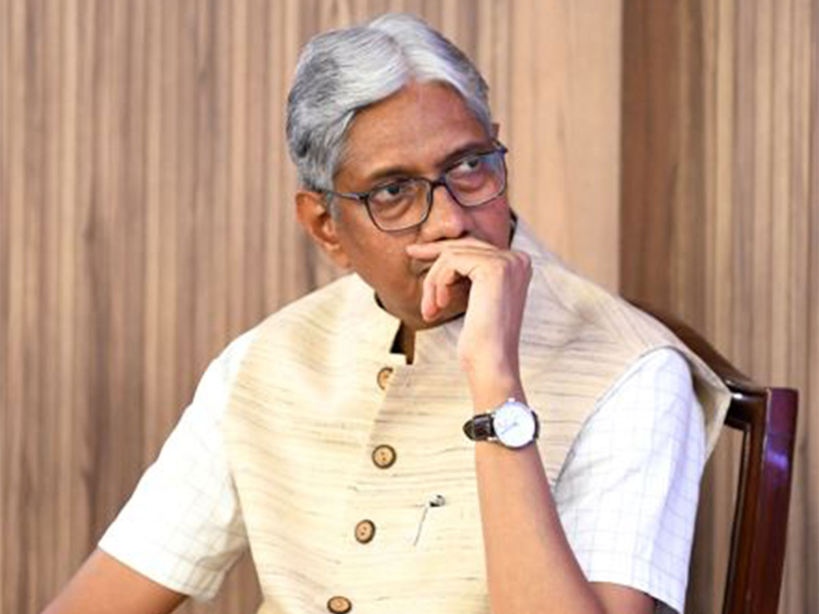 TRAI Chairperson Anil Kumar Lahoti. (Photo: ANI)