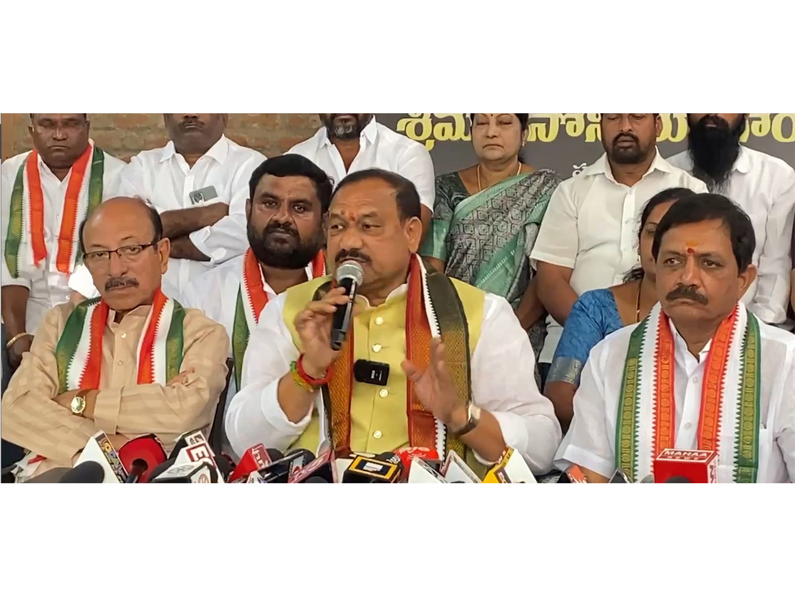 State Congress MLC Bomma Mahesh Kumar Goud  (Photo/ANI)