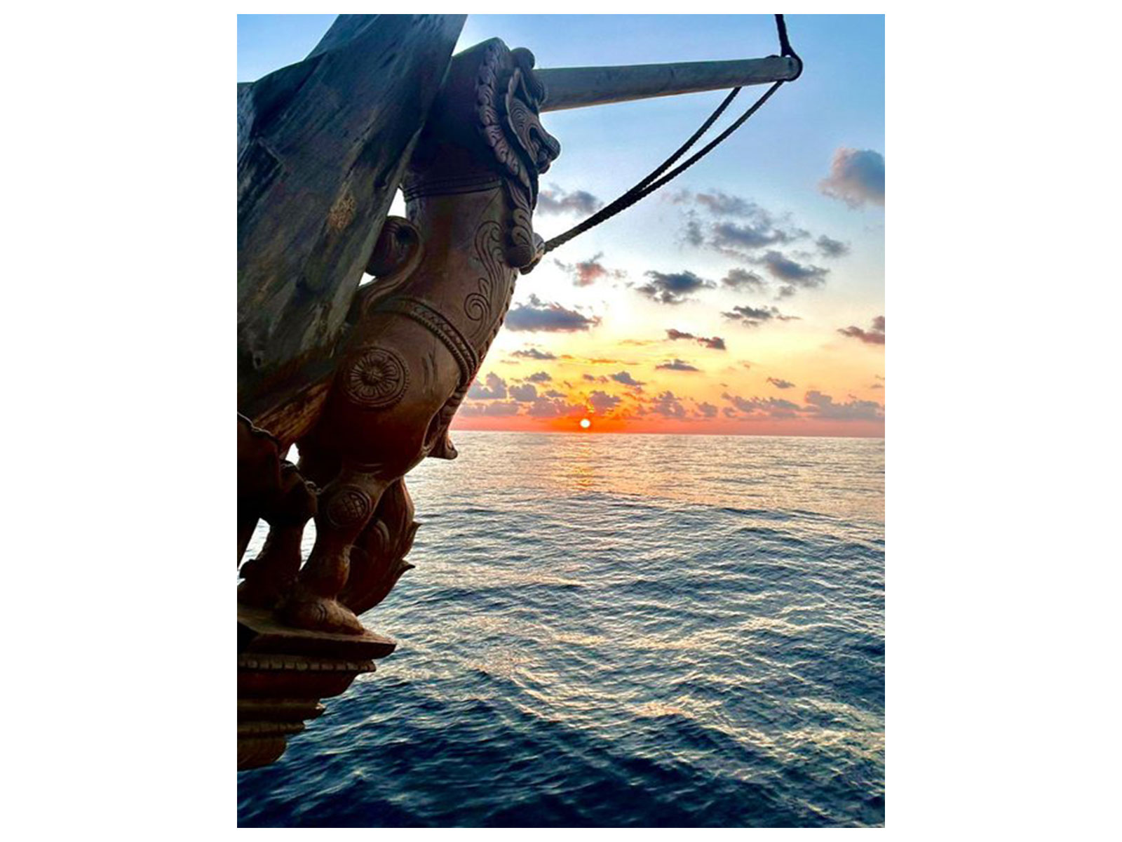 Economist Sanjeev Sanyal posts about INSV Kaundinya's journey (Photo/x/@sanjeevsanyal) Economist Sanjeev Sanyal posts about INSV Kaundinya's journey (Photo/x/@sanjeevsanyal)