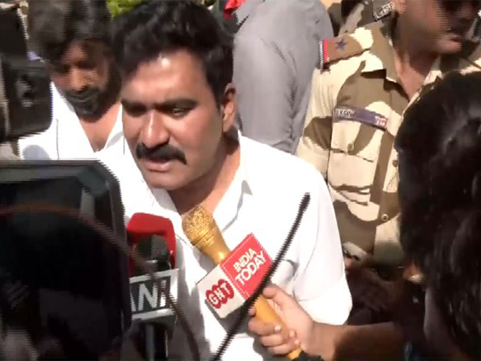 TVK general secretary CTR Nirmal Kumar (Photo/ANI)