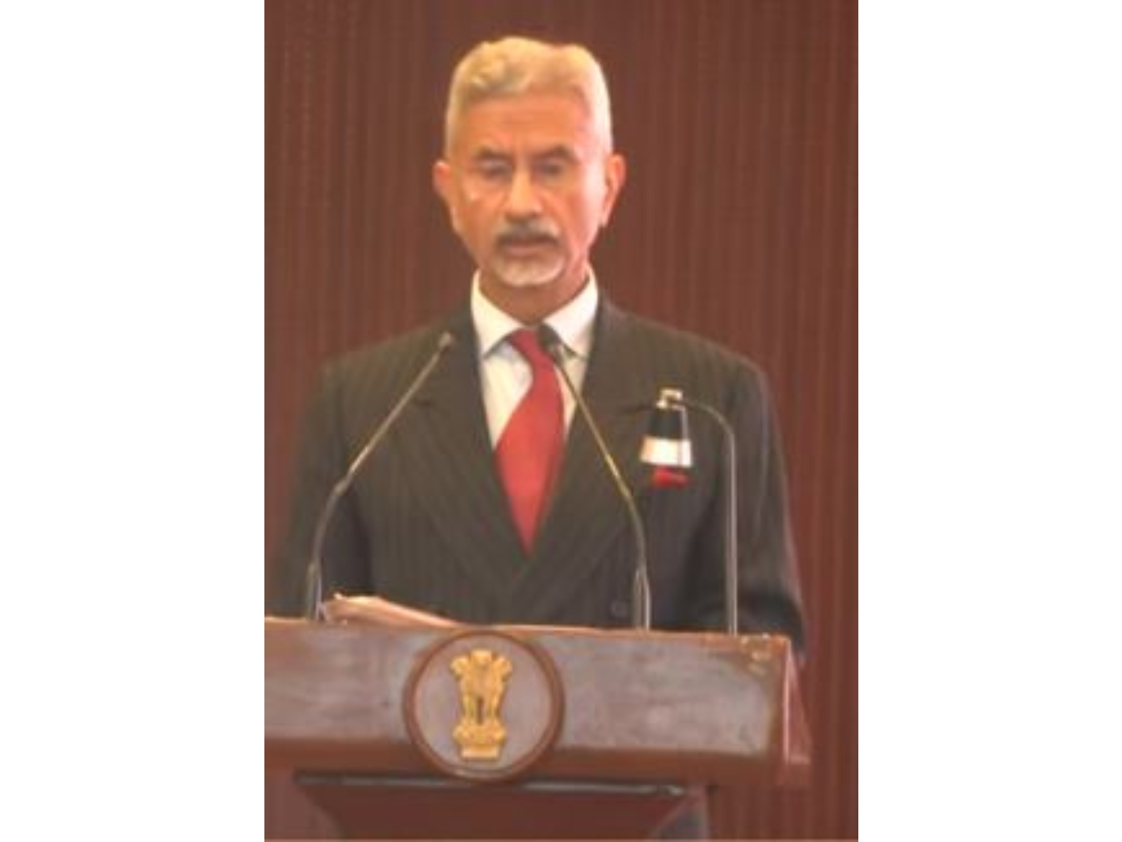 EAM Jaishakar at Sushma Swaraj Bhawan in New Delhi (Photo/ANI) EAM Jaishakar at Sushma Swaraj Bhawan in New Delhi (Photo/ANI)