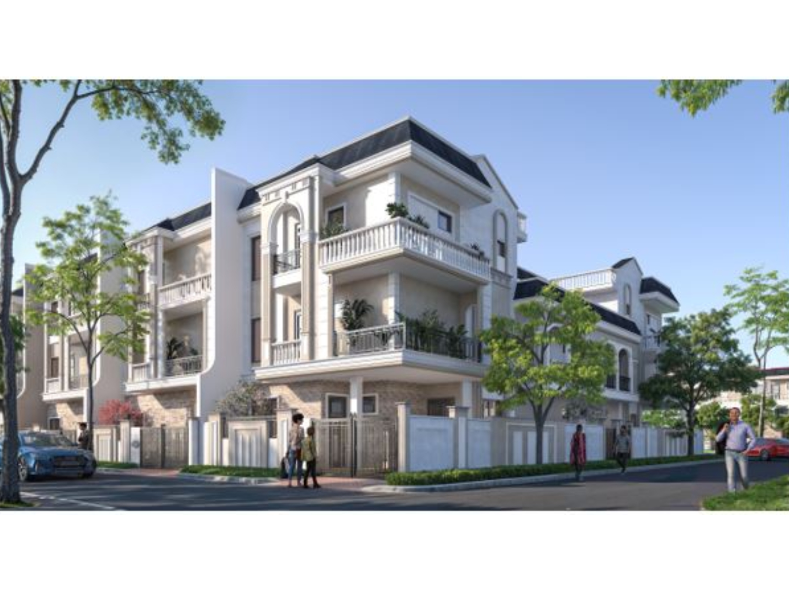 A visual of Amor by CCS Infratech, Lucknow’s one-of-its-kind AI-powered luxury villas, combining smart technology, premium design, and lifestyle-led living