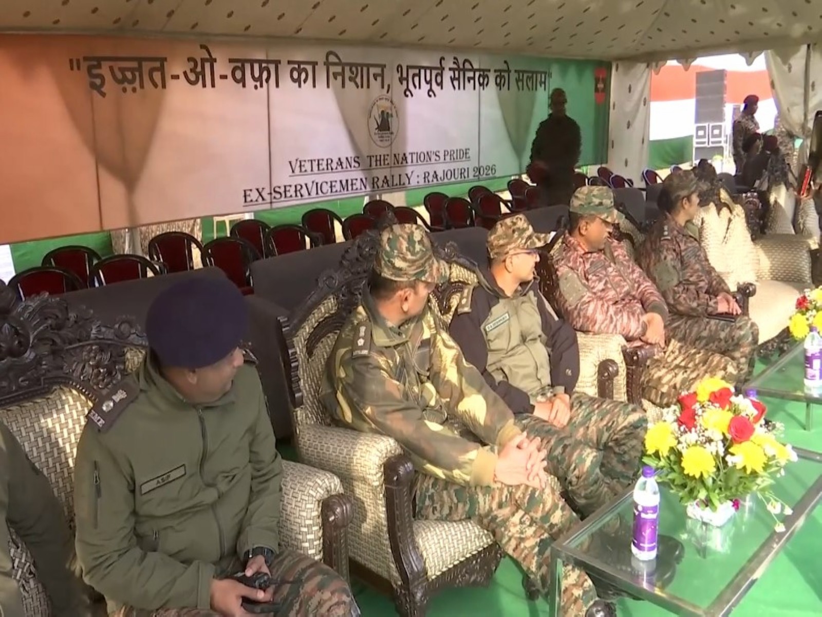 10th Veteran's Day celebration in Rajouri (Photo/ANI) 10th Veteran's Day celebration in Rajouri (Photo/ANI)