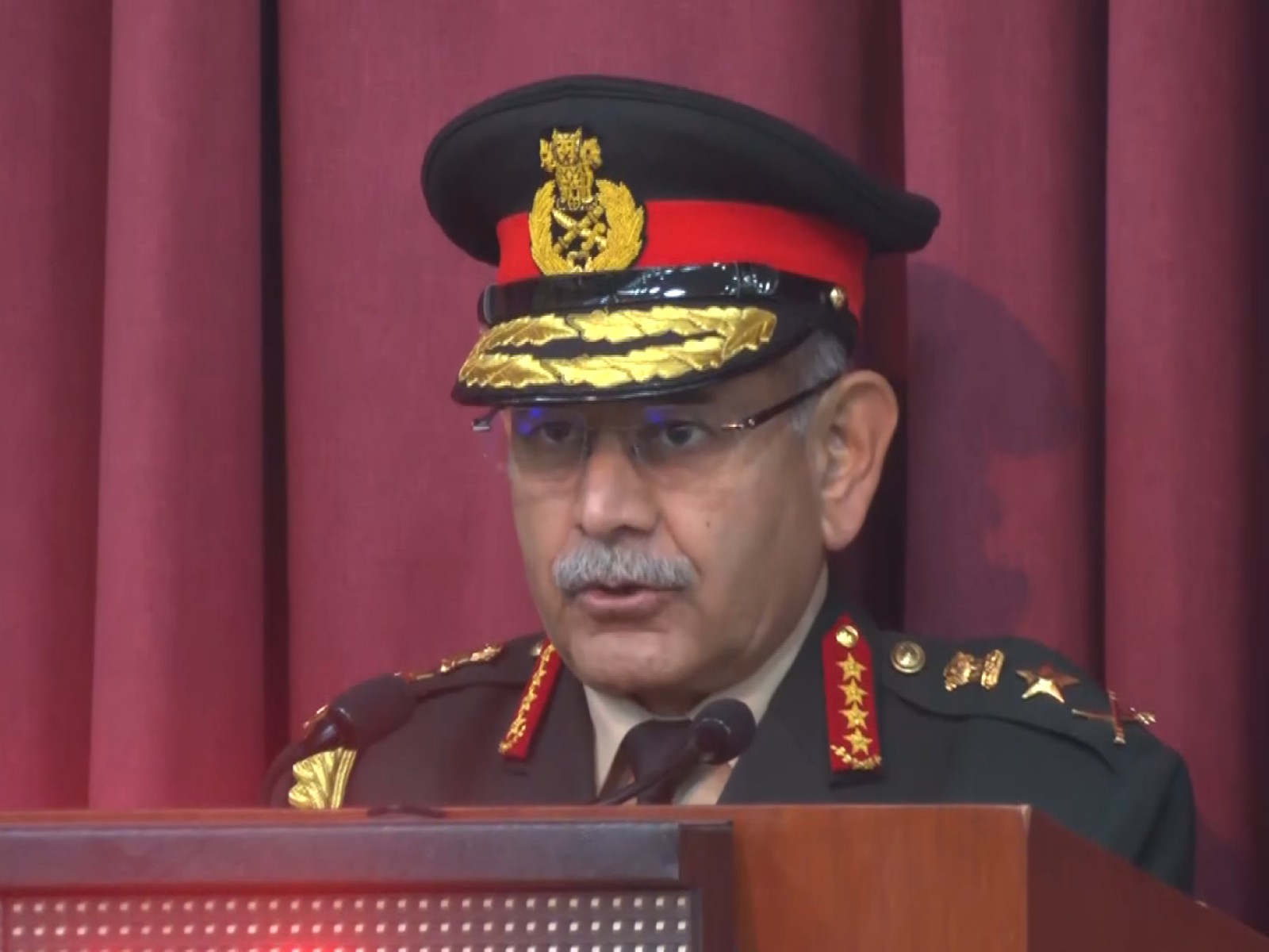 COAS General Upendra Dwivedi at NCC-RDC in Delhi (Photo/ ANI) COAS General Upendra Dwivedi at NCC-RDC in Delhi (Photo/ ANI)