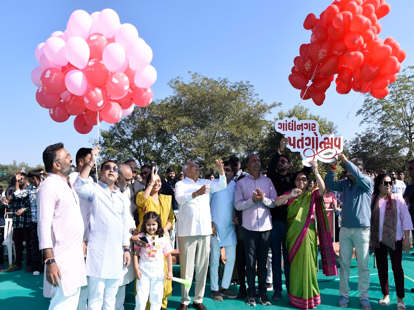 Gujarat Chief Minister Bhupendra Patel inaugurated the Kite Festival 2026, organized by the Sahay Foundation at Central Vista in Gandhinagar (Photo/Gujarat CMO) Gujarat Chief Minister Bhupendra Patel inaugurated the Kite Festival 2026, organized by the Sahay Foundation at Central Vista in Gandhinagar (Photo/Gujarat CMO)