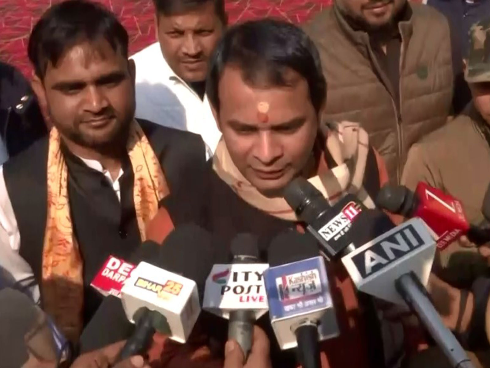 JJD chief Tej Pratap Yadav (Photo: ANI)