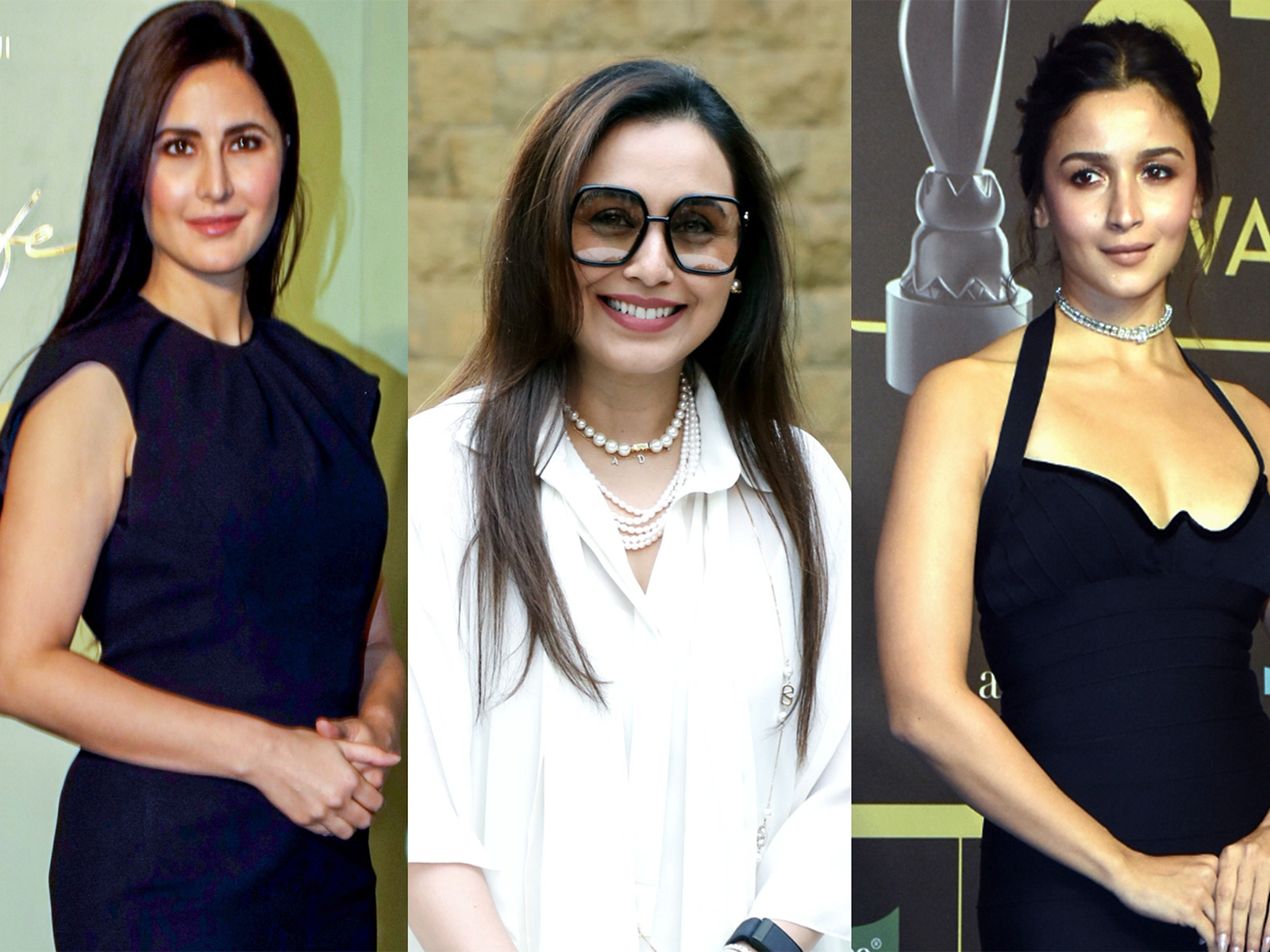 Katrina Kaif, Alia Bhatt hail 30 years of Rani Mukerji (File photo/ANI)