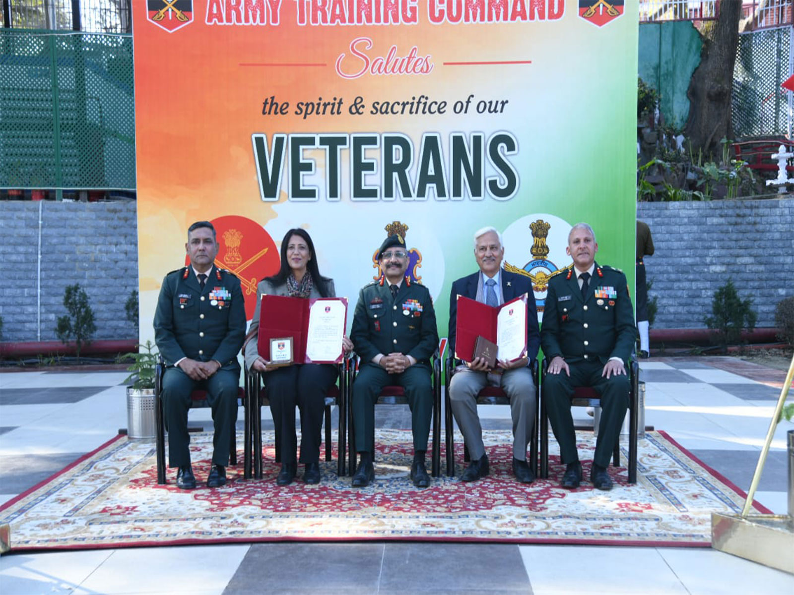 Army Training Command organised the 10th Armed Forces Veterans’ Day (Photo/ANI)