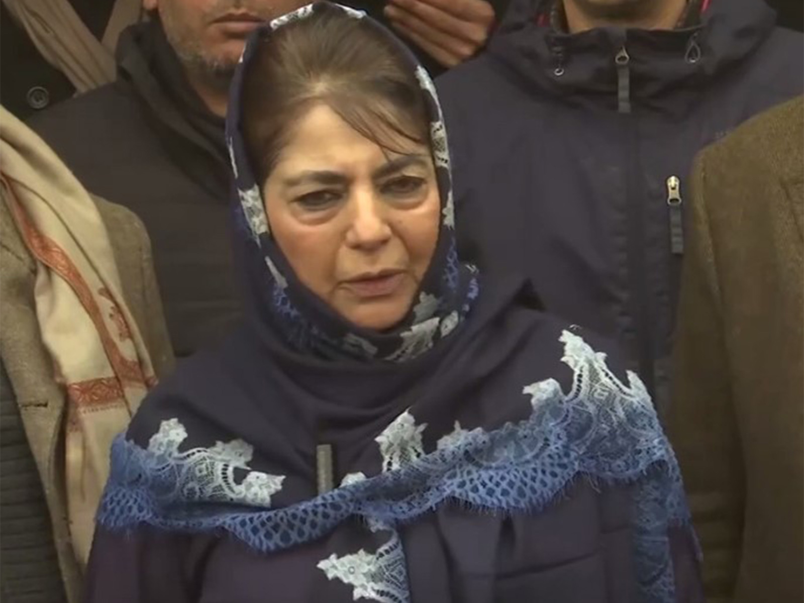 PDP chief Mehbooba Mufti (Photo/ANI)
