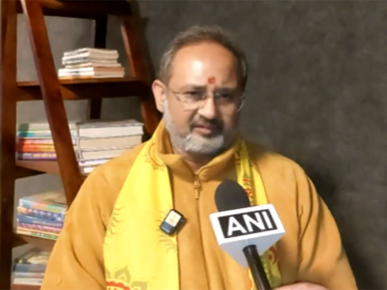 Dr Chinmay Pandya, Pro Vice-Chancellor of Dev Sanskriti Vishwavidyalaya (Photo/ANI)