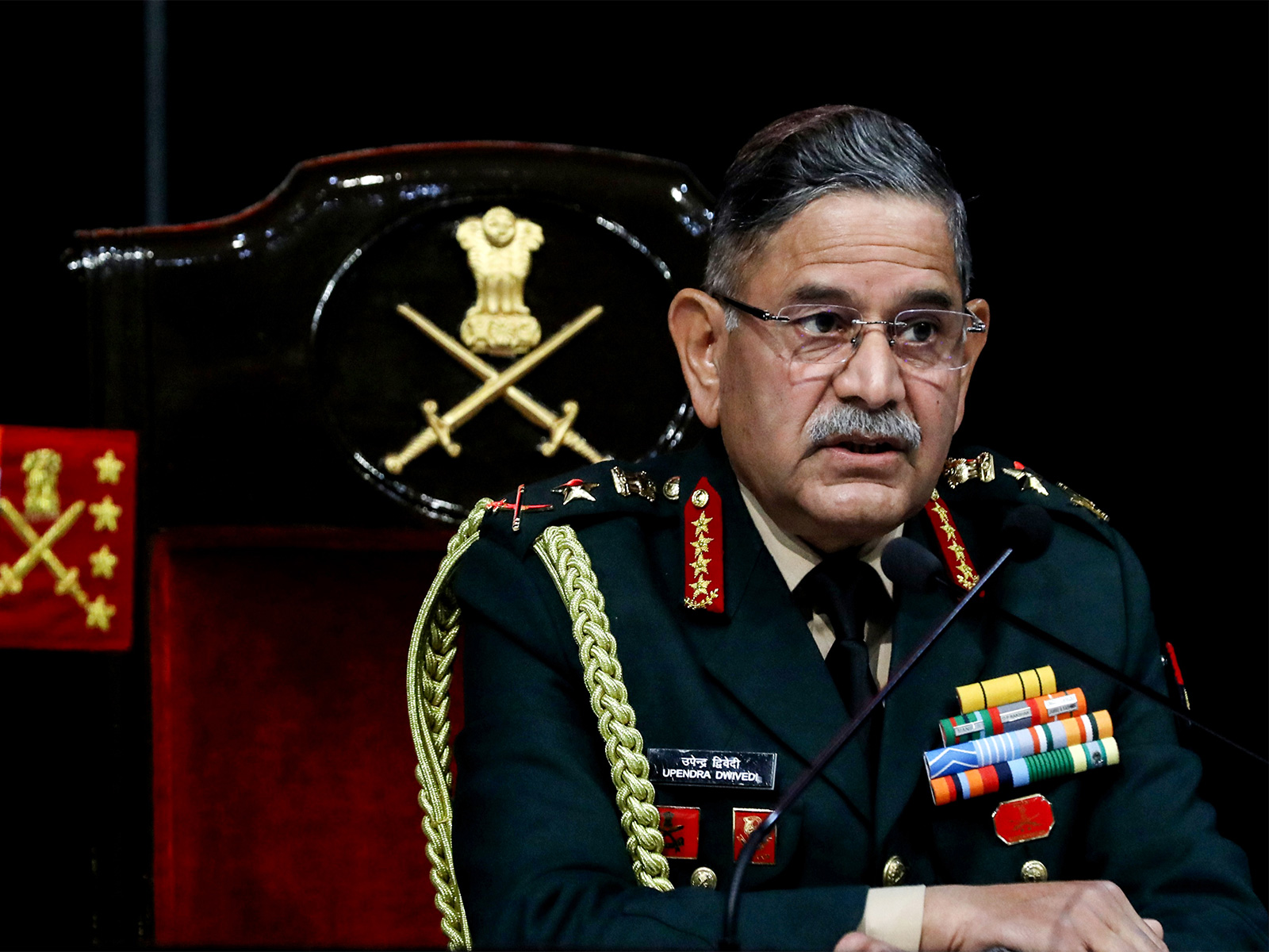 Chief of Army Staff General Upendra Dwivedi (File Photo/ANI)