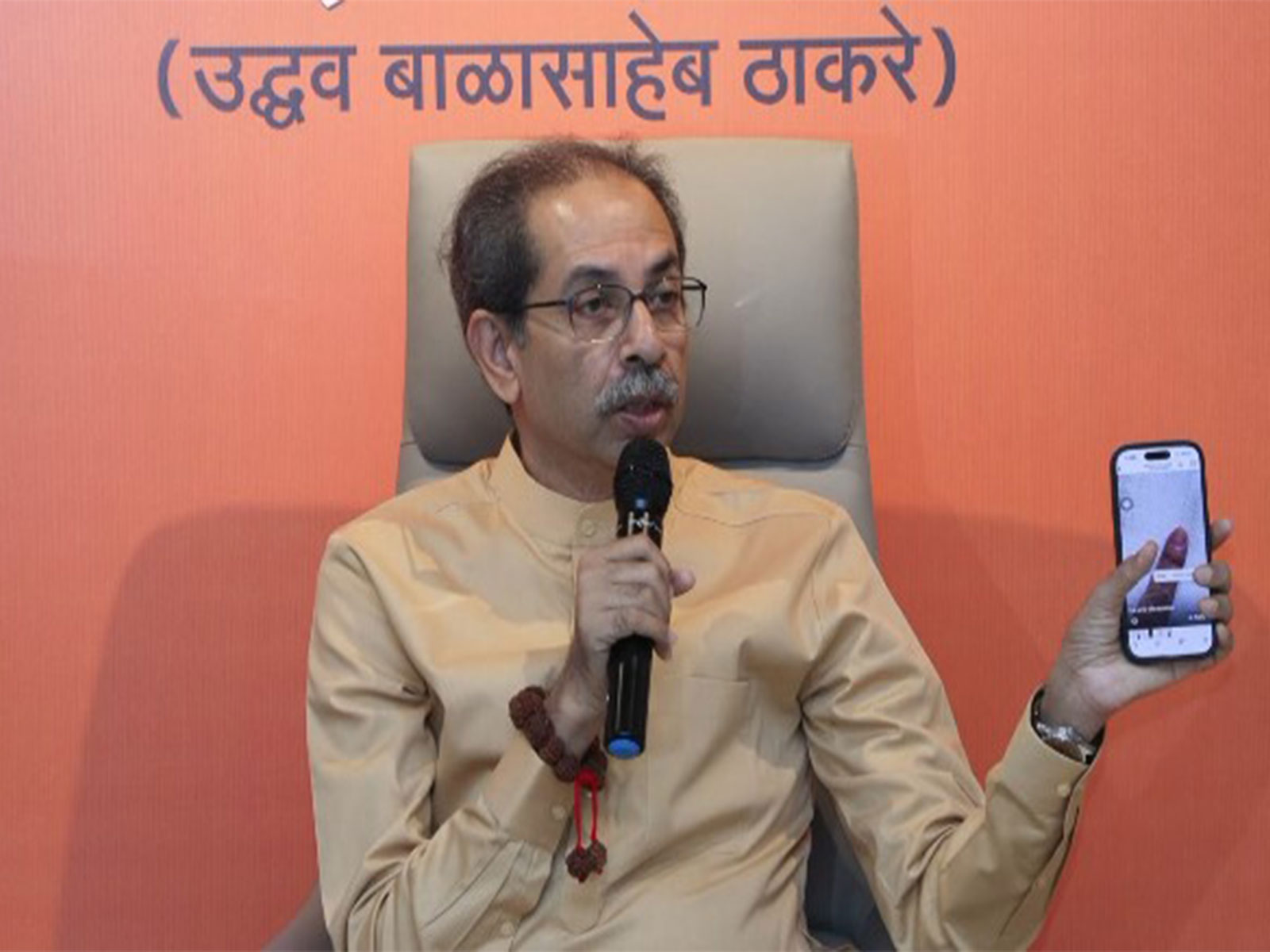 Shiv Sena (UBT) chief Uddhav Thackeray (Photo/ANI)