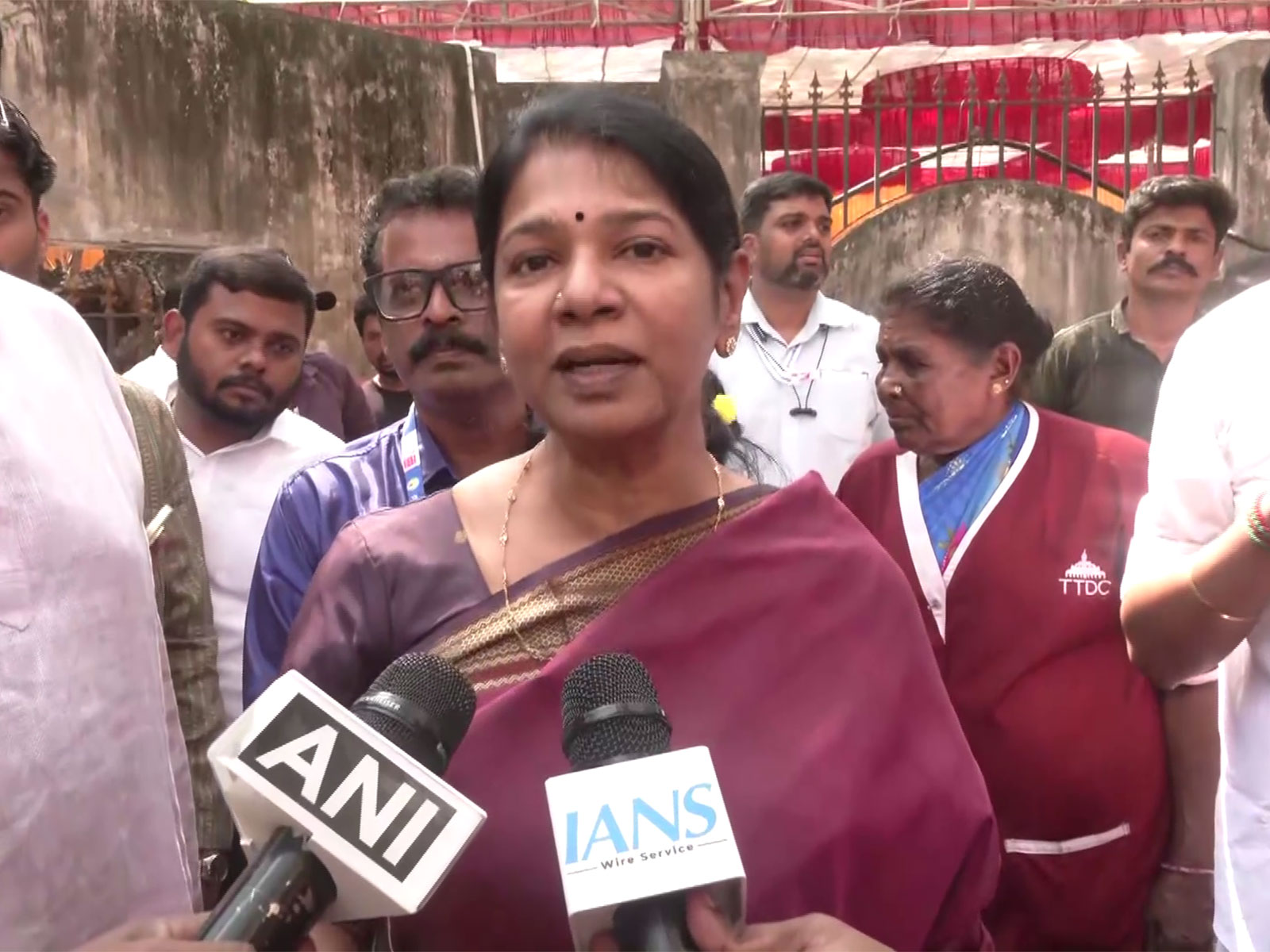 DMK MP Kanimozhi (Photo: ANI)